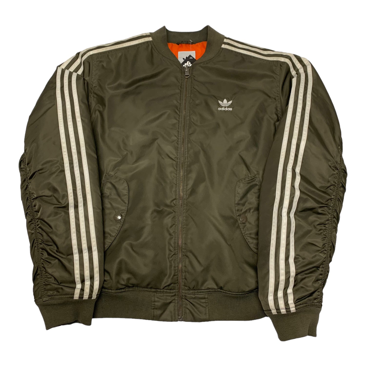Adidas Olive Bomber Jacket M