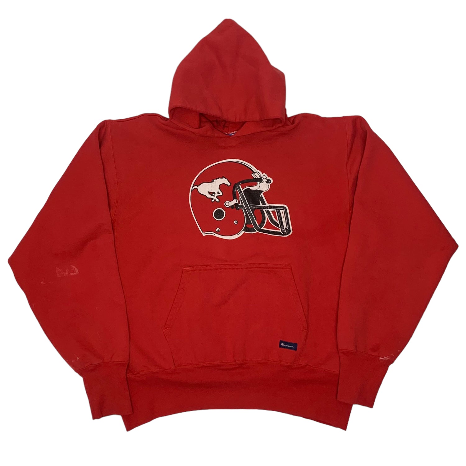 90s Champion Calgary Stampeders Hoodie XL