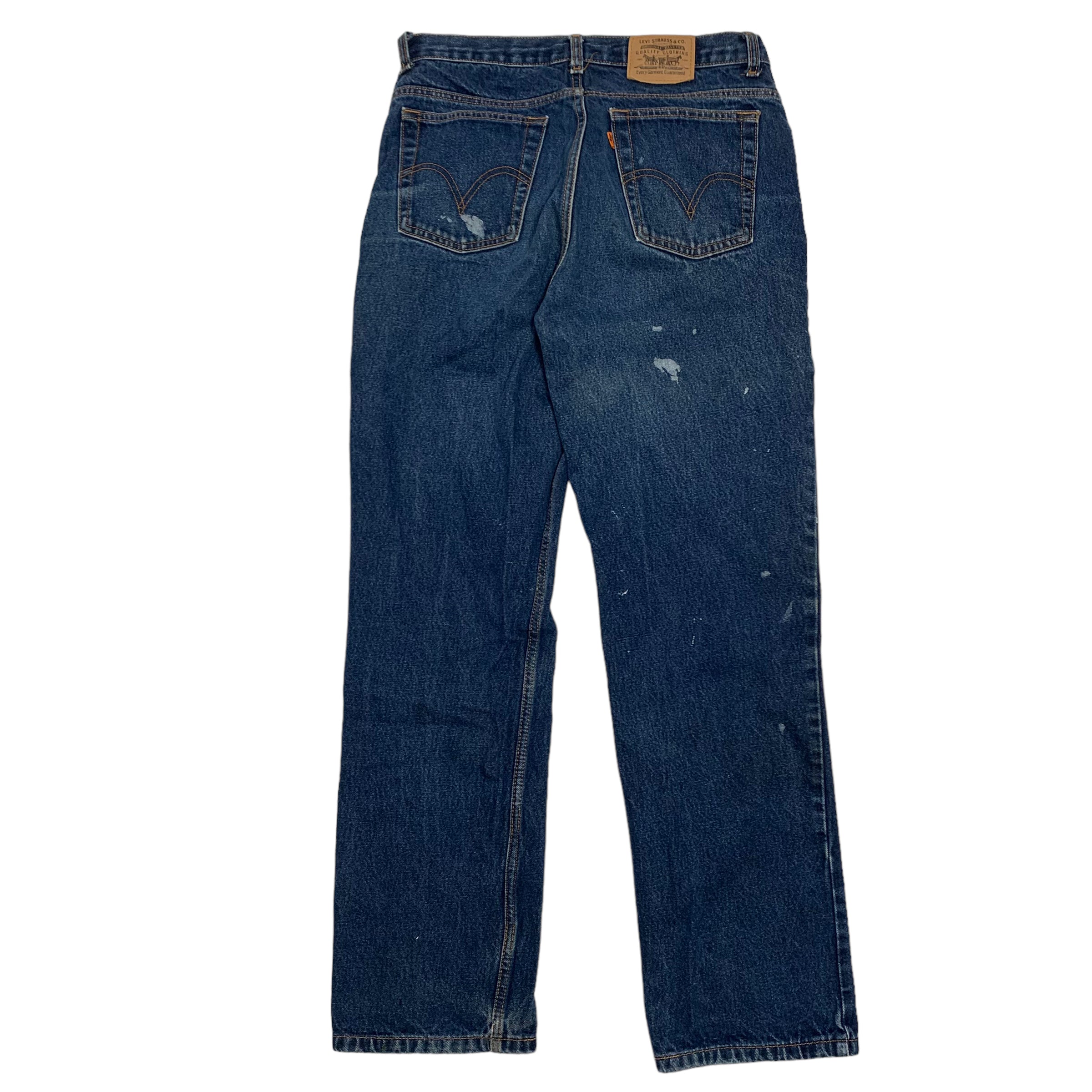 Orange Tab Dark Wash Levi’s Jeans 32