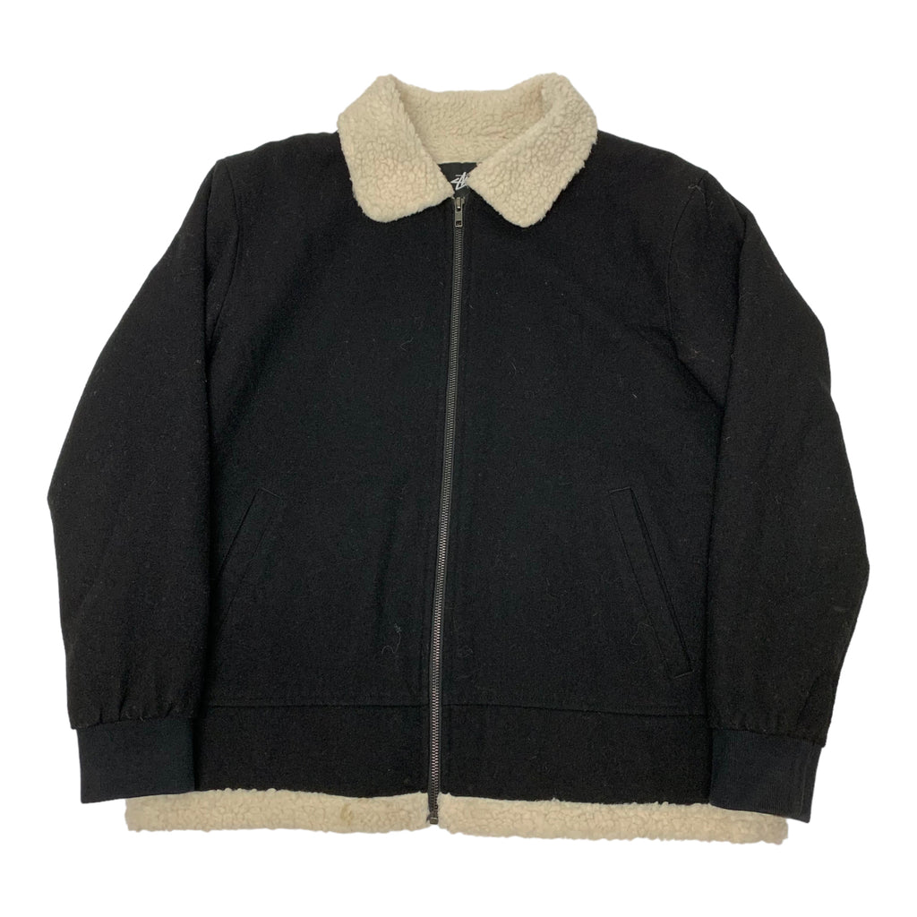 Stussy Wool Sherpa Lined Jacket S