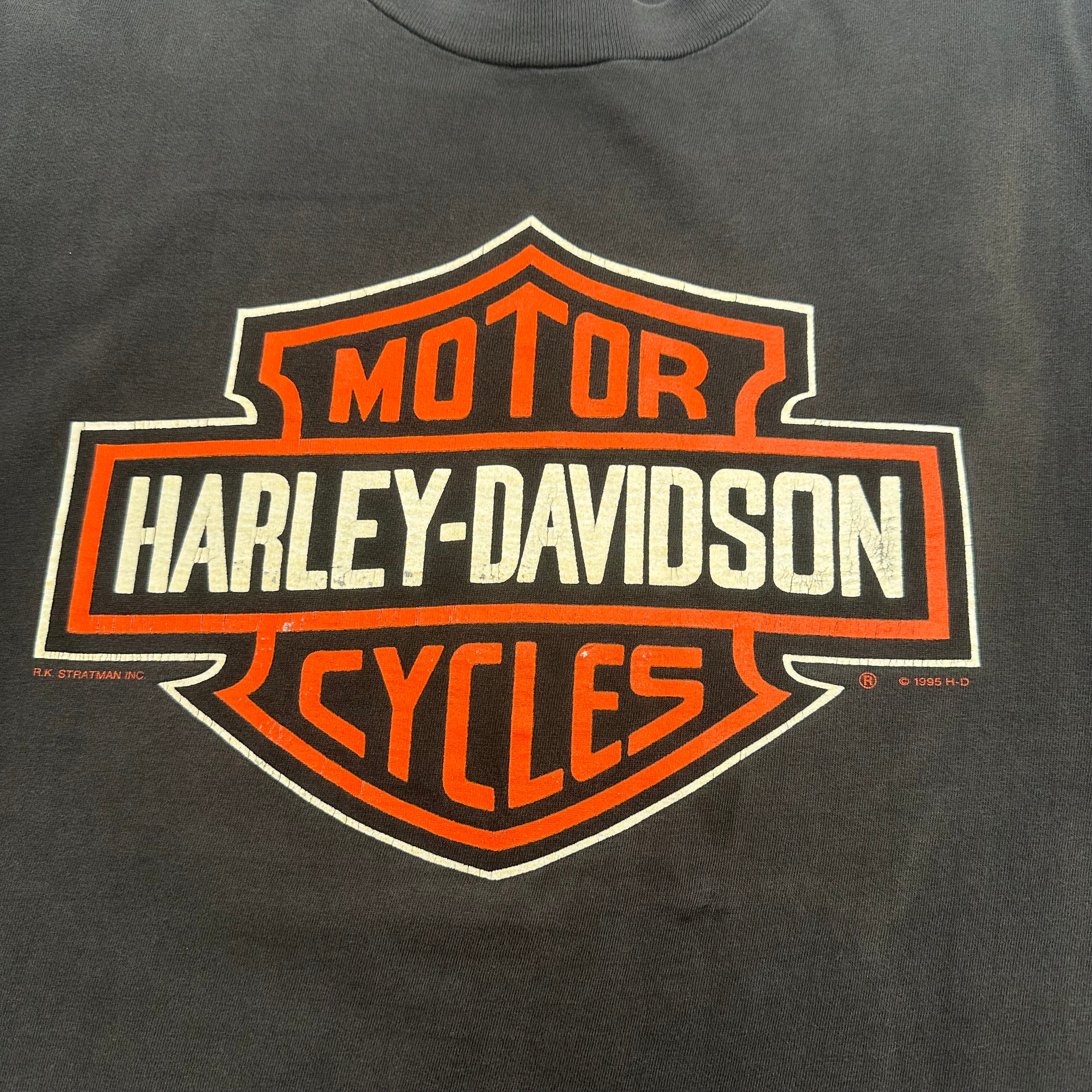 1996 Harley Davidson Buffalo New York Shield Logo Tee XL