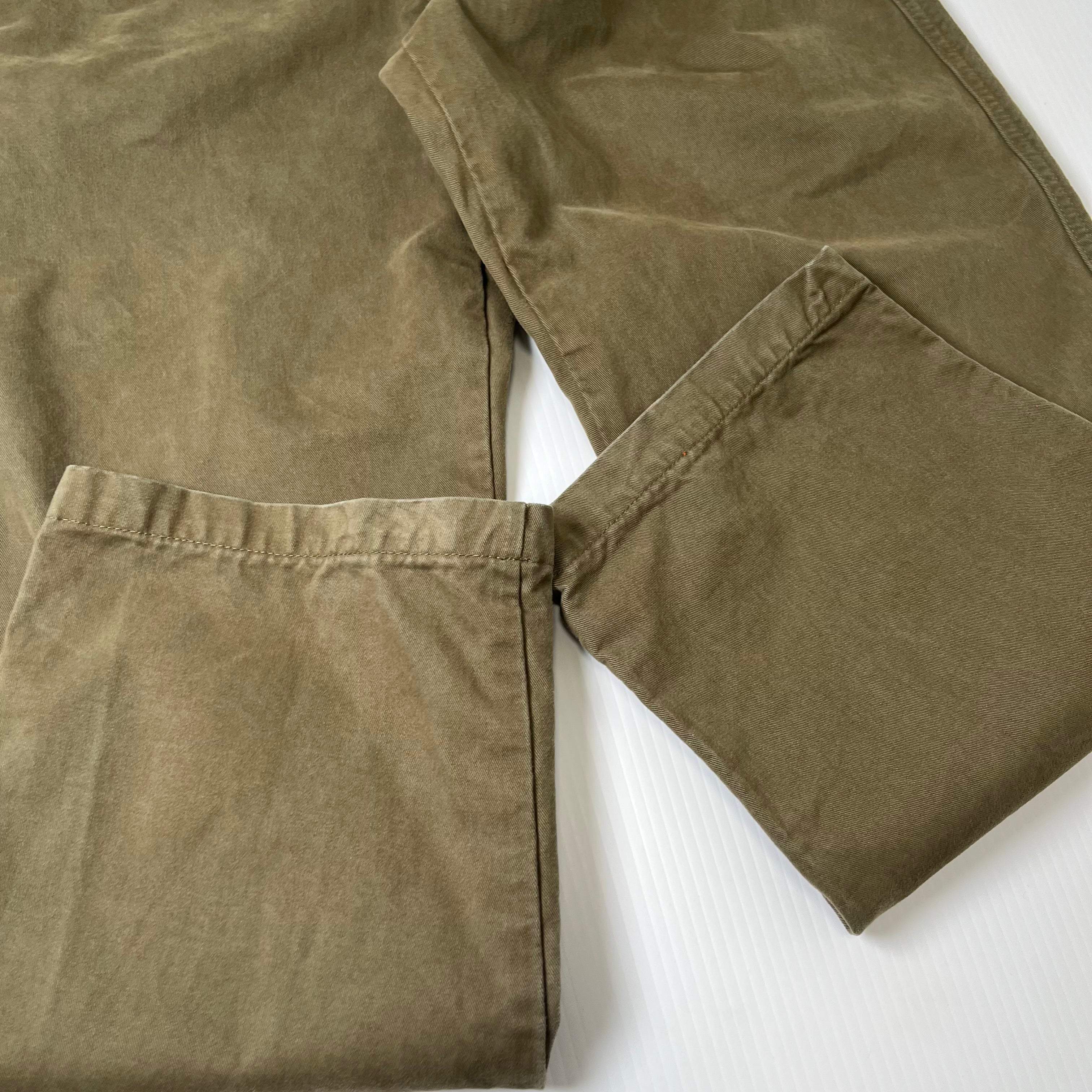 Stussy Twill Drawstring Baggy Pants XL