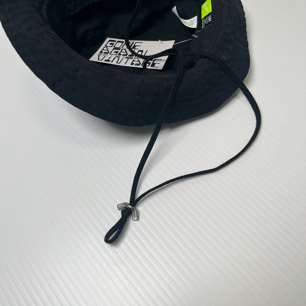 Nike Text Mini Swoosh Bucket Strap Hat