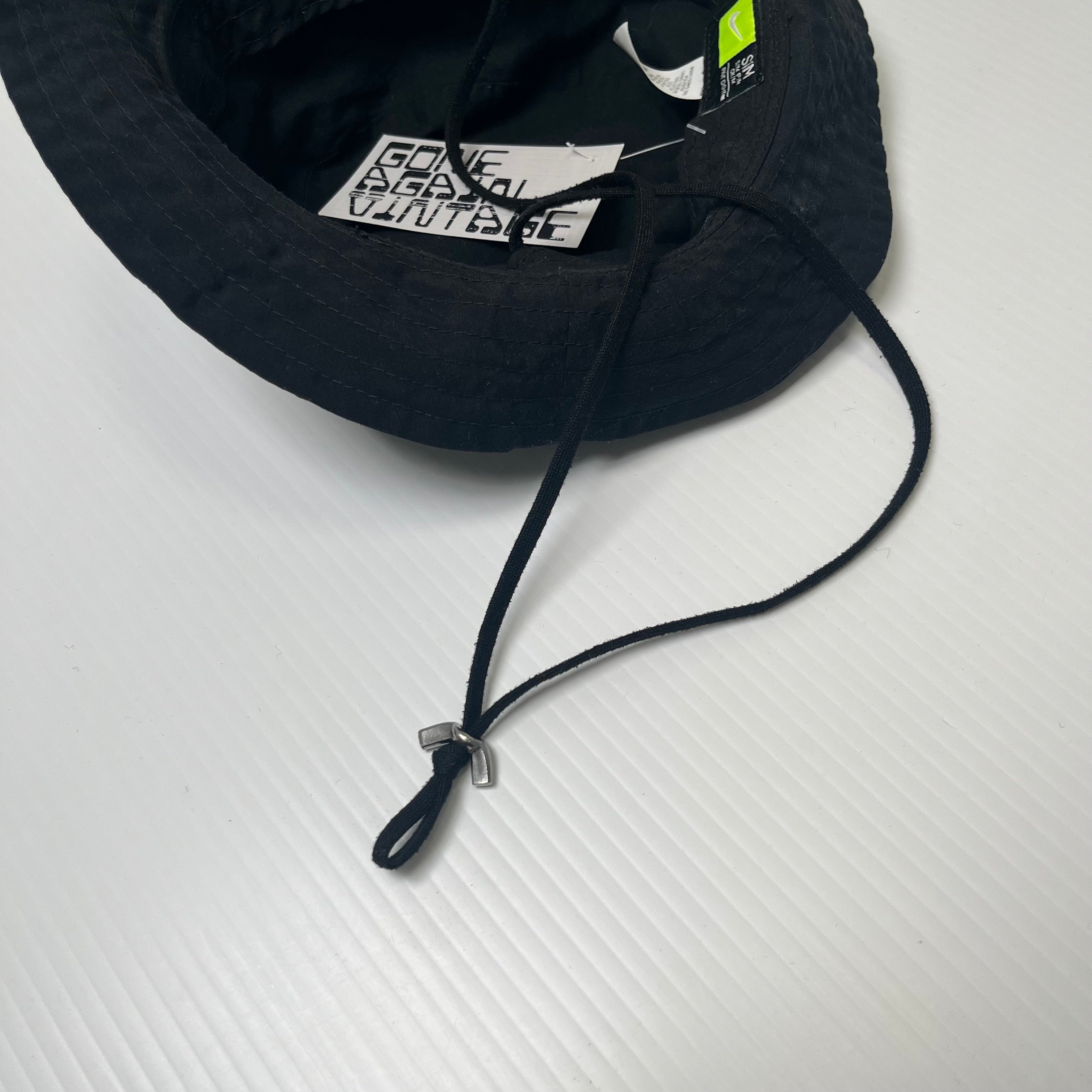 Nike Text Mini Swoosh Bucket Strap Hat