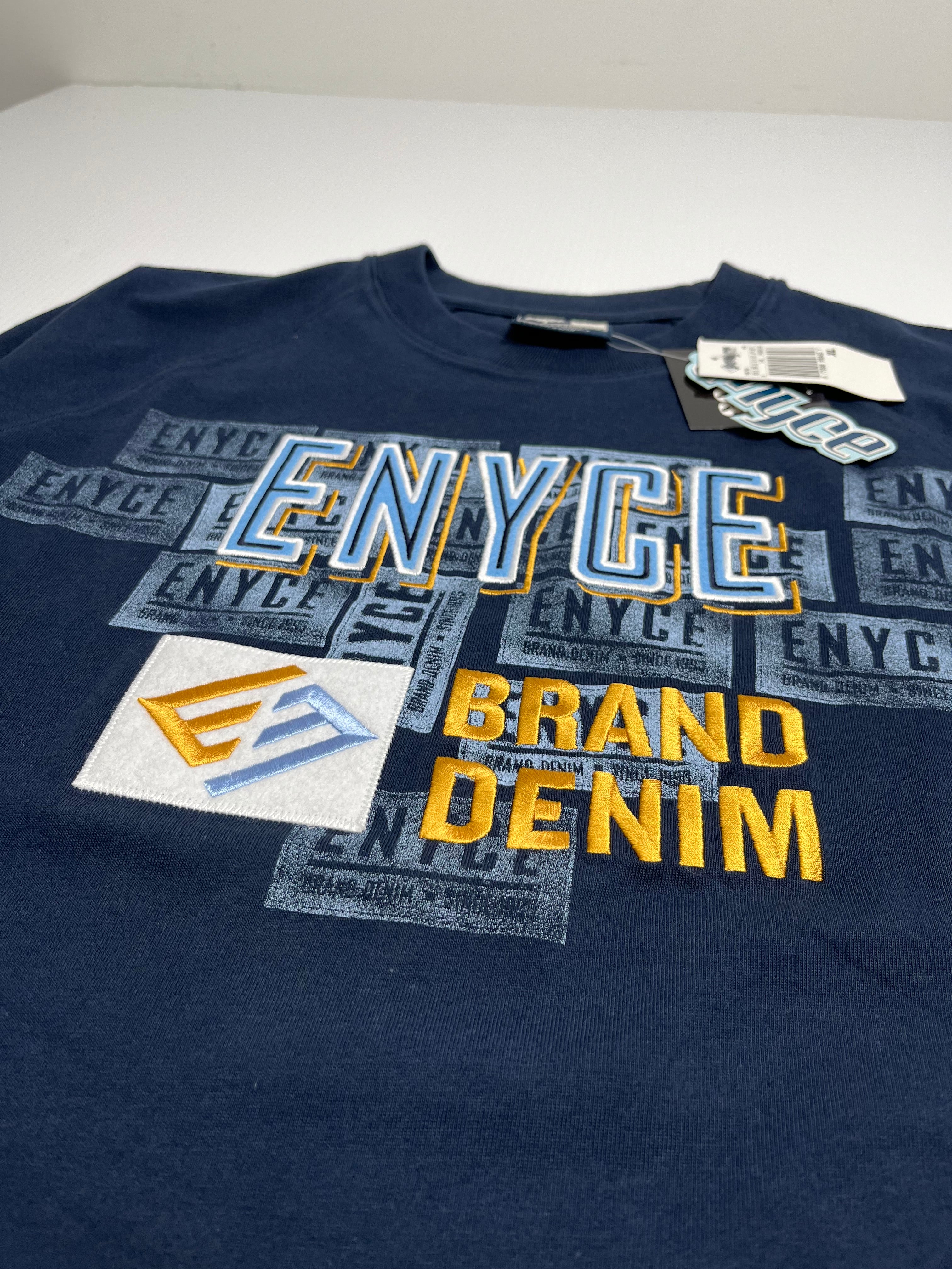 BNWT Y2K Enyce Denim Graphic Tee XL