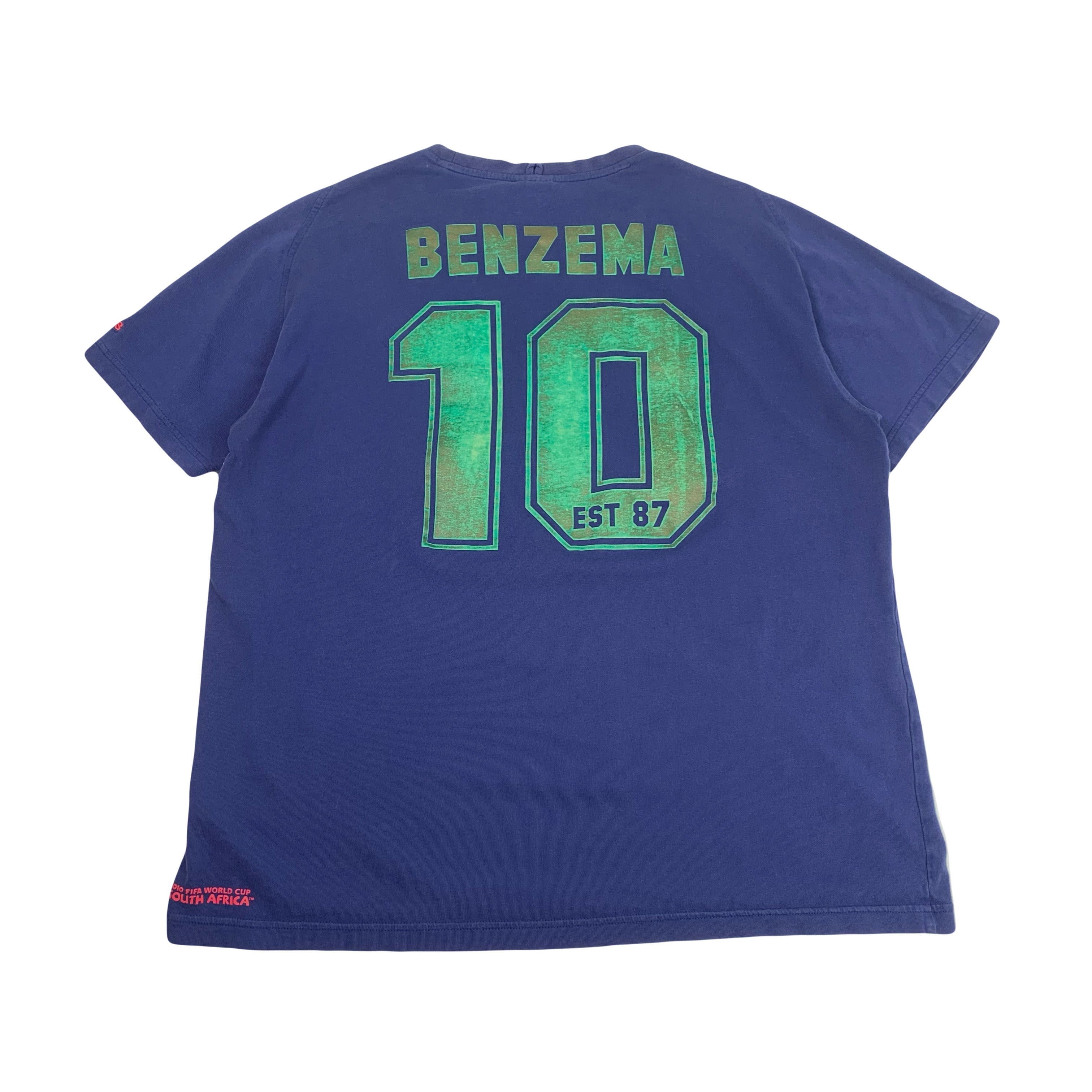 2010 World Cup France Benzema Tee XL
