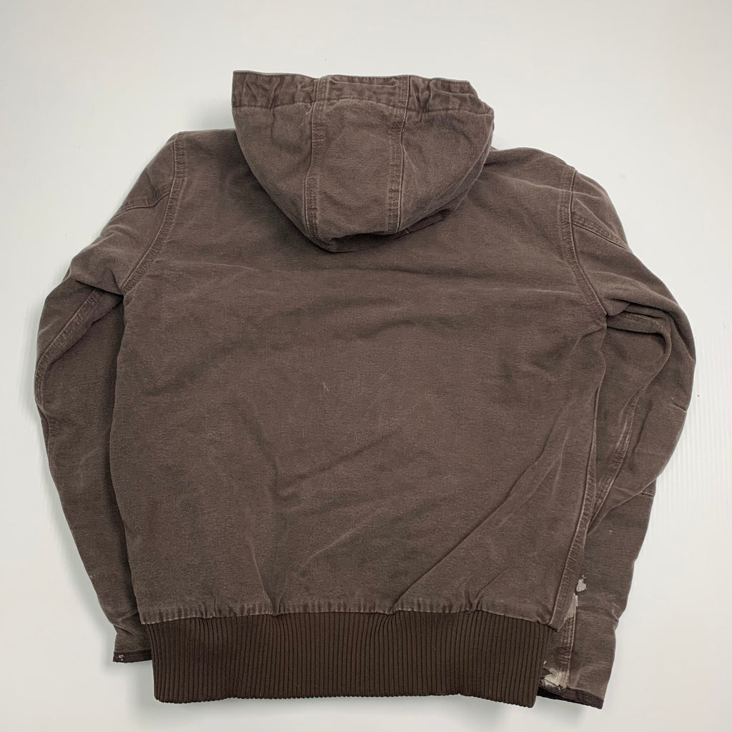 Carhartt Brown Hooded Jacket S
