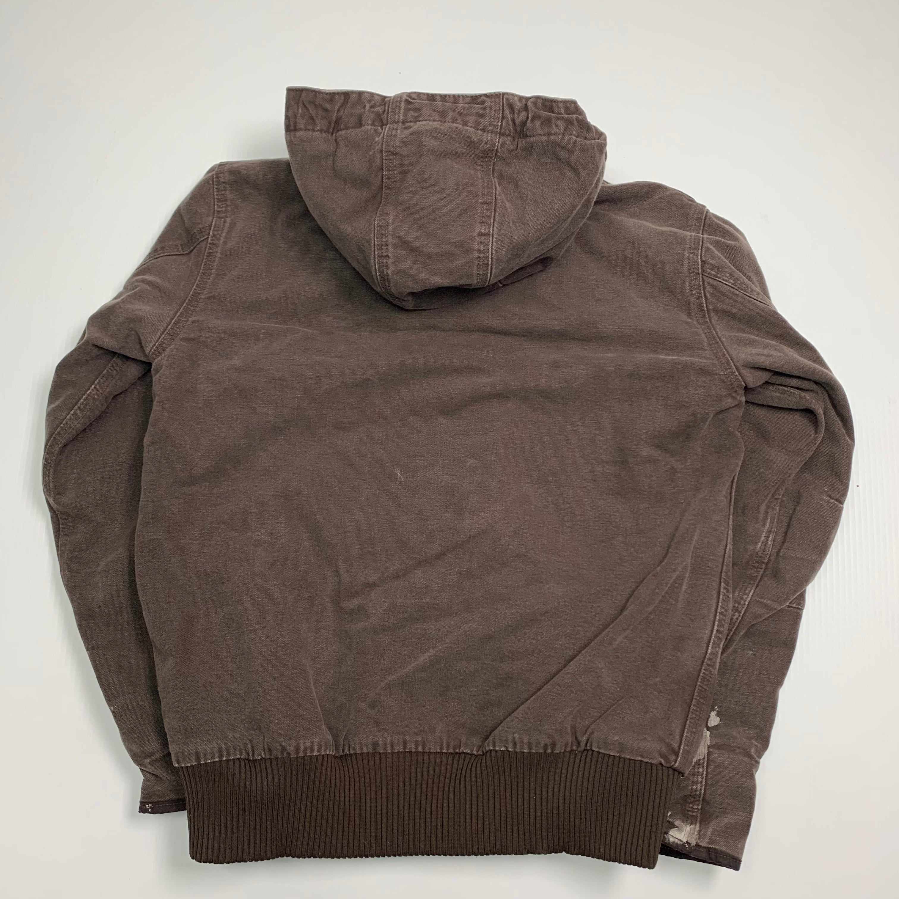 Carhartt Brown Hooded Jacket S