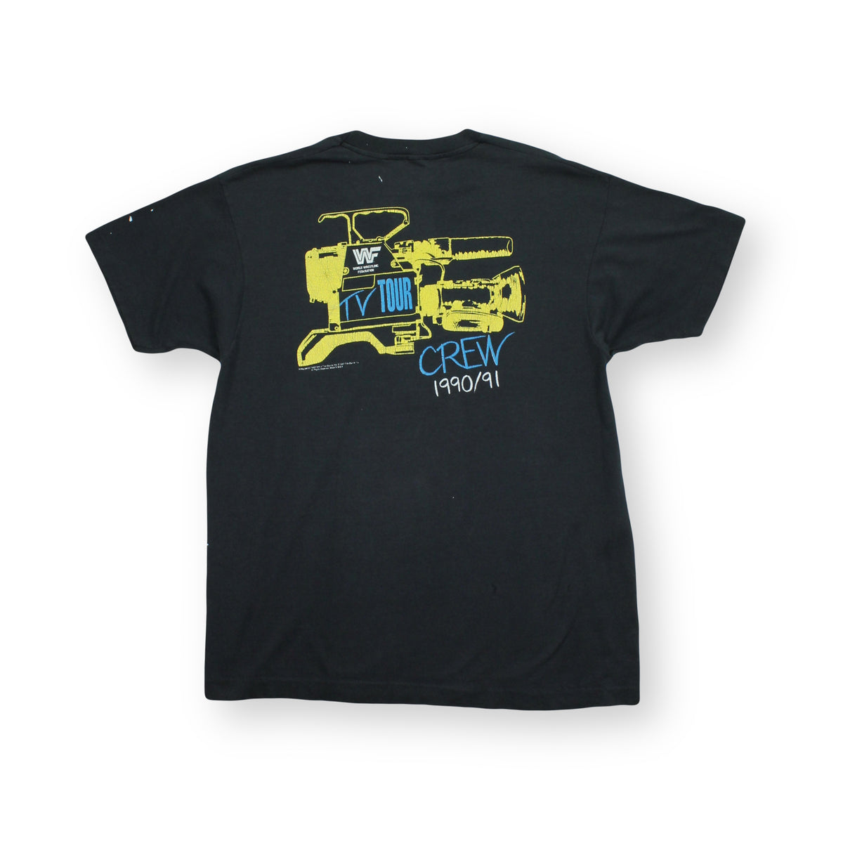 1991 WWF TV Tour Crew Tee L