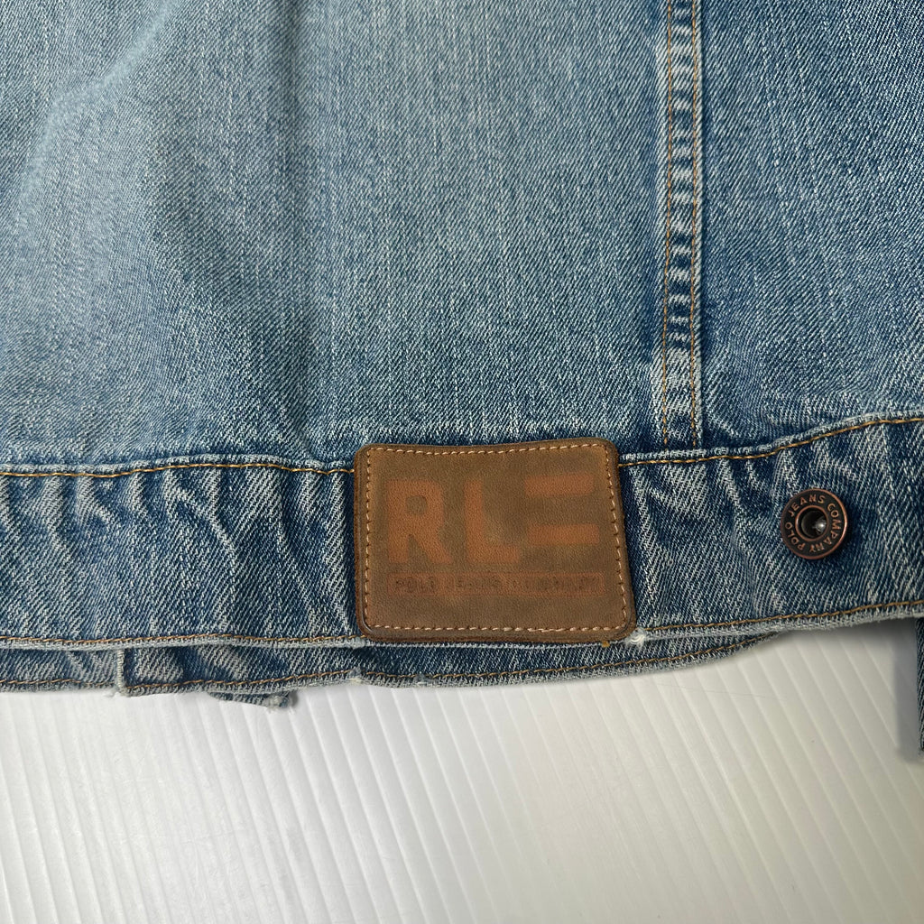 Vintage Polo Jeans Co. Denim Trucker Jacket S