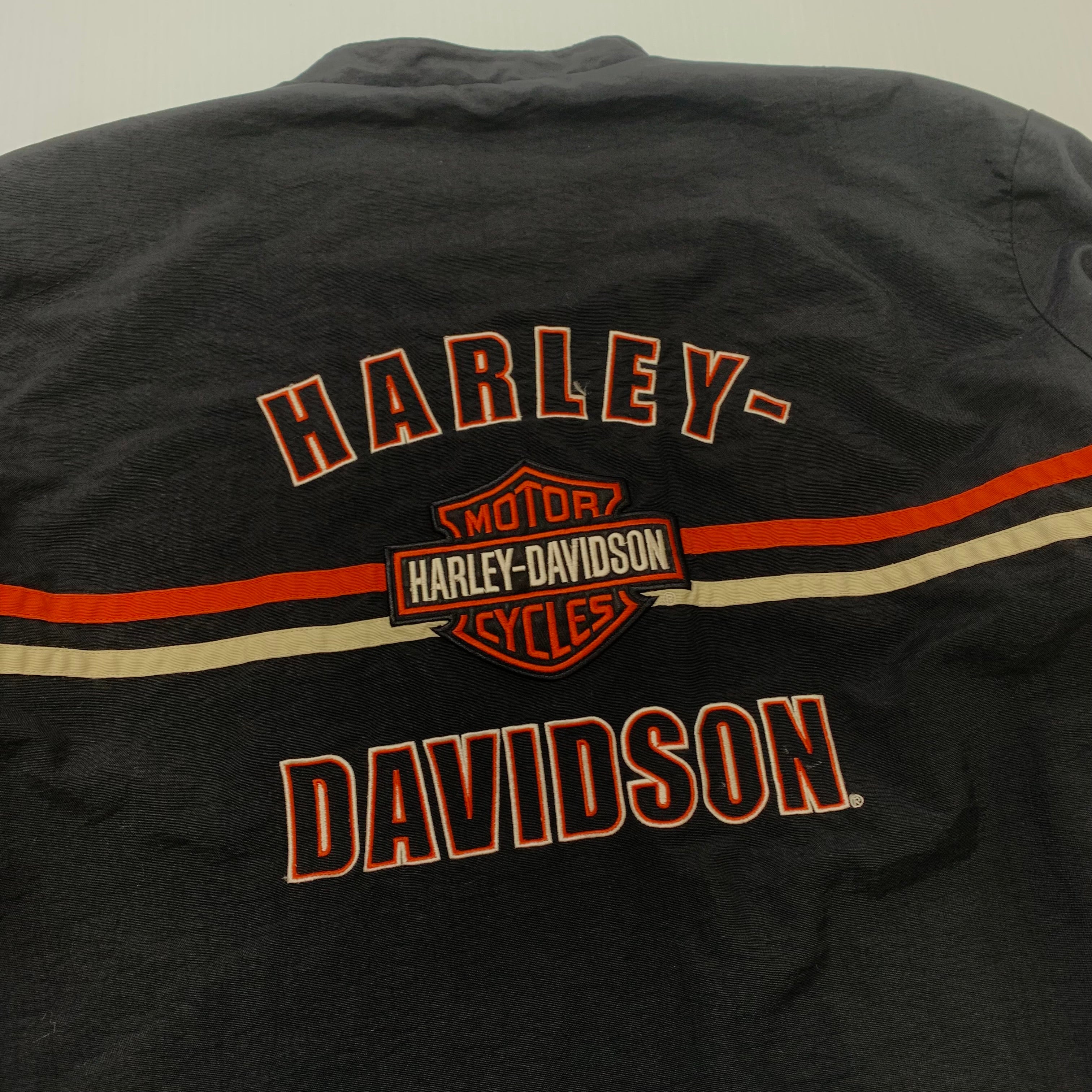 Harley Davidson Embroidered Light Jacket XXL