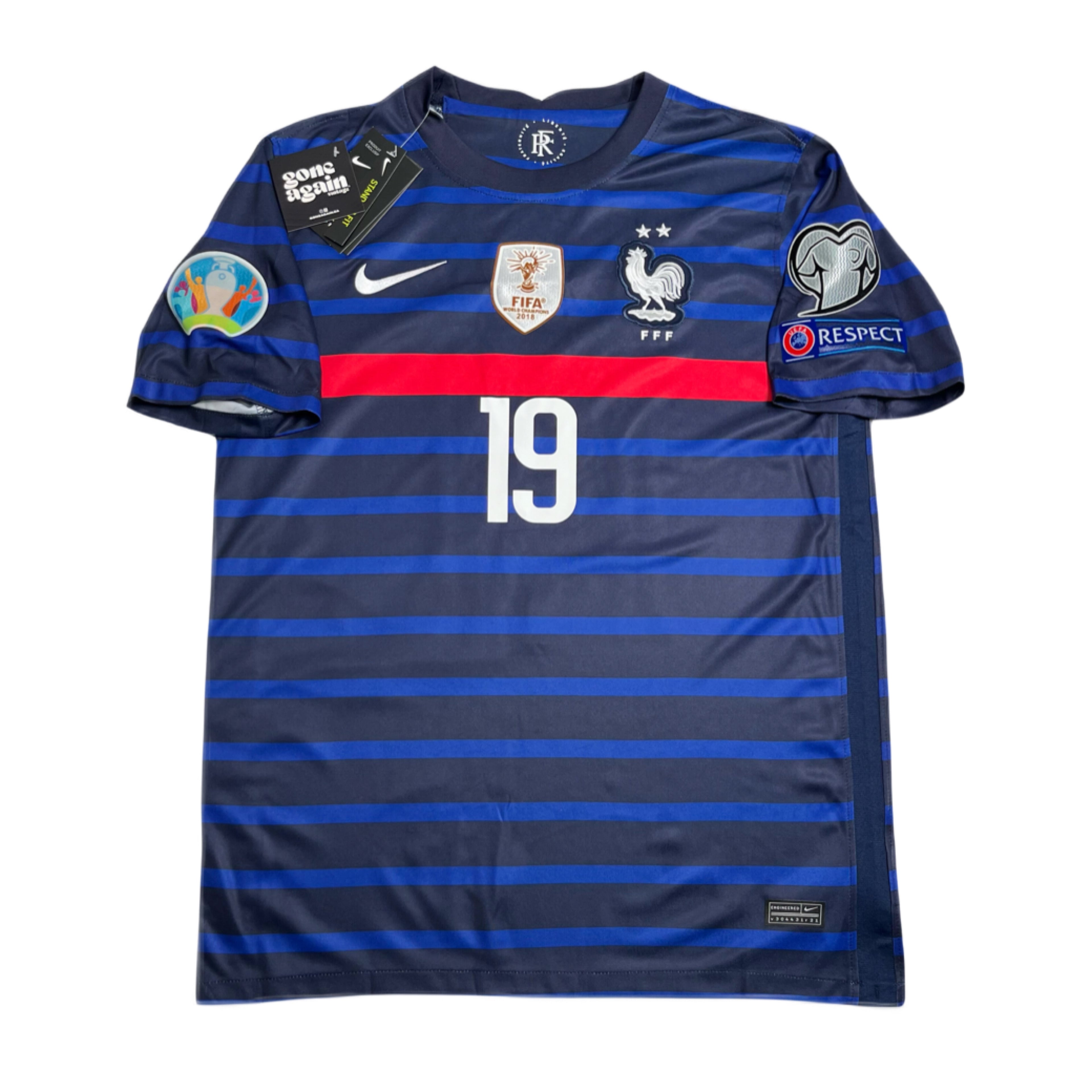 2021 Nike France Karim Benzema Home Kit M