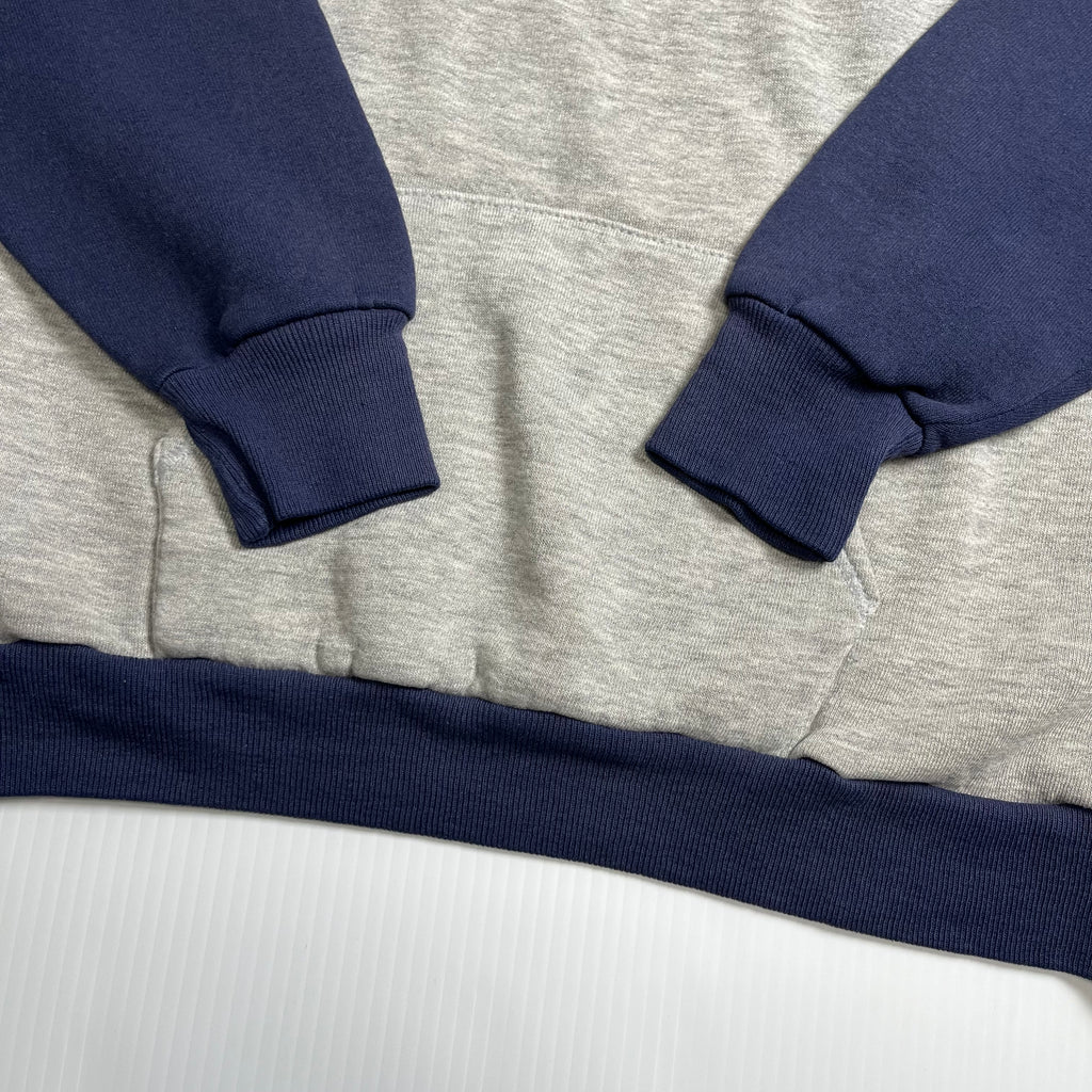 80s Disney Mickey Mouse Two-Tone Hoodie L
