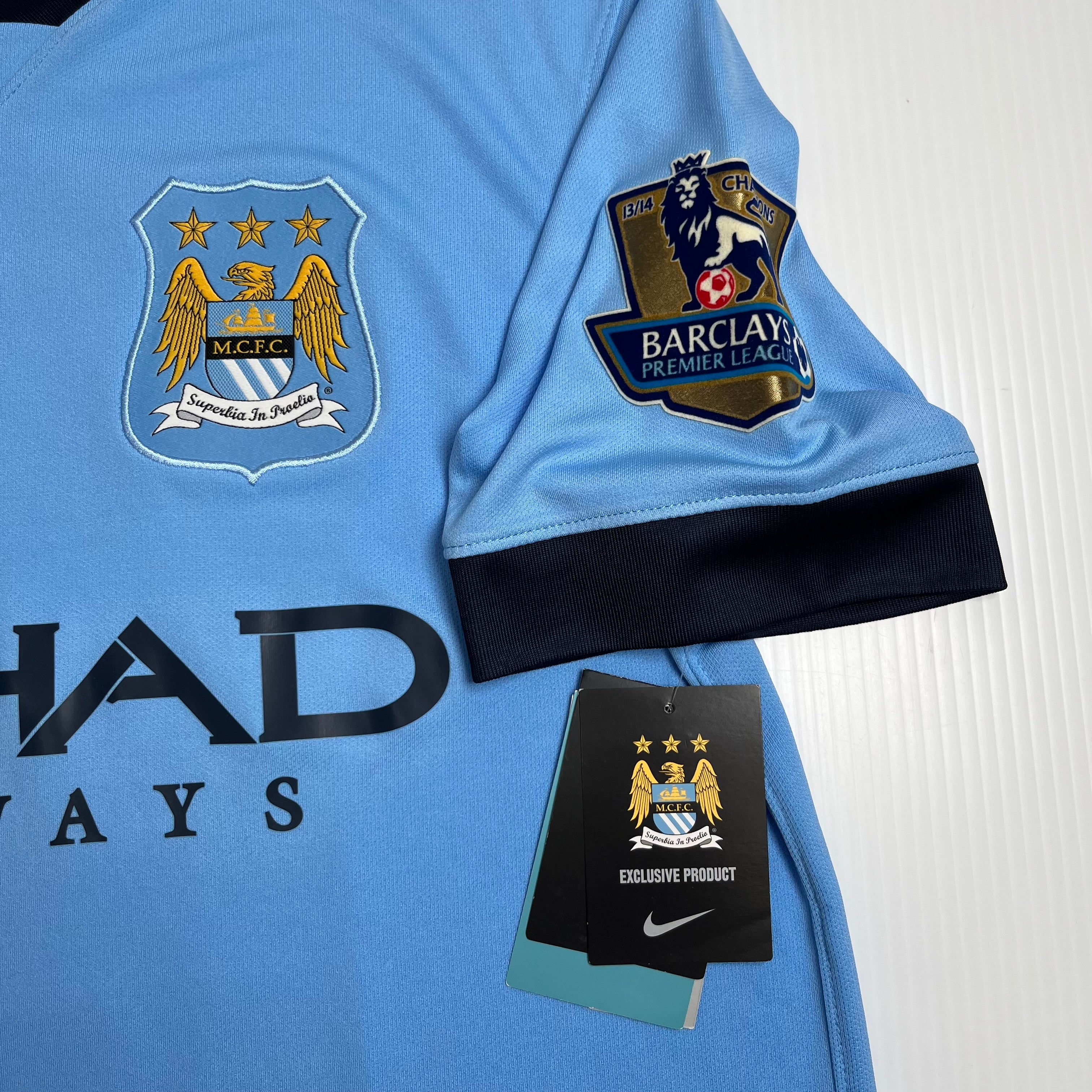 2014-15 Nike Manchester City Aguero Home Kit M