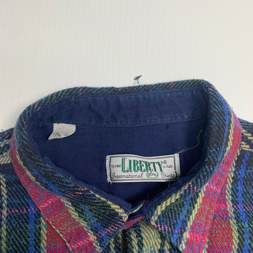 Vintage Liberty Plaid Flannel XXL