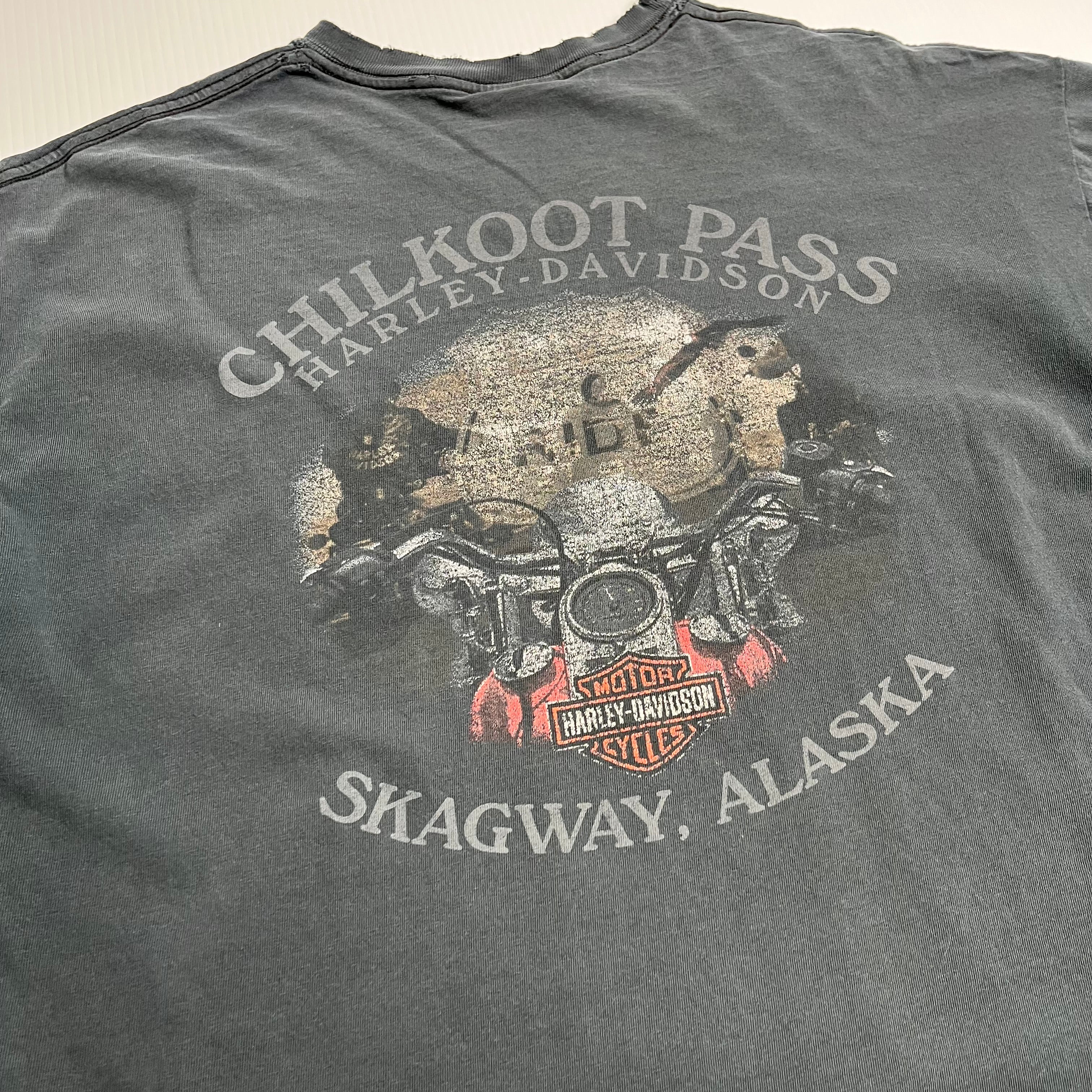 2005 Harley Davidson Chilkoot Alaska Tee L