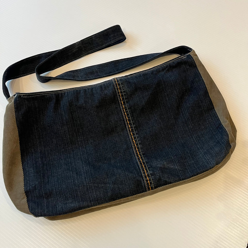 Rework True Religion Denim Wide Side Bag