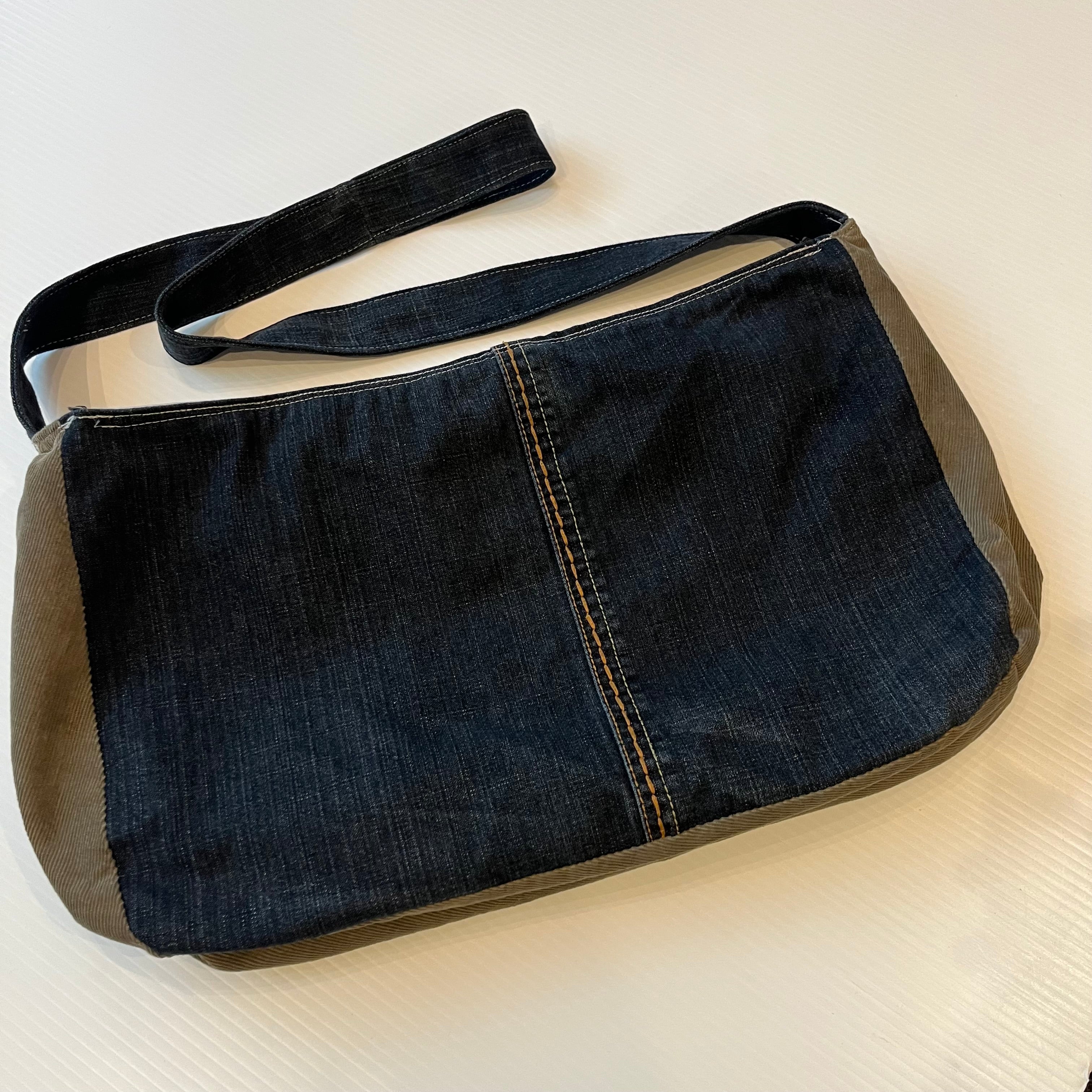 Rework True Religion Denim Wide Side Bag