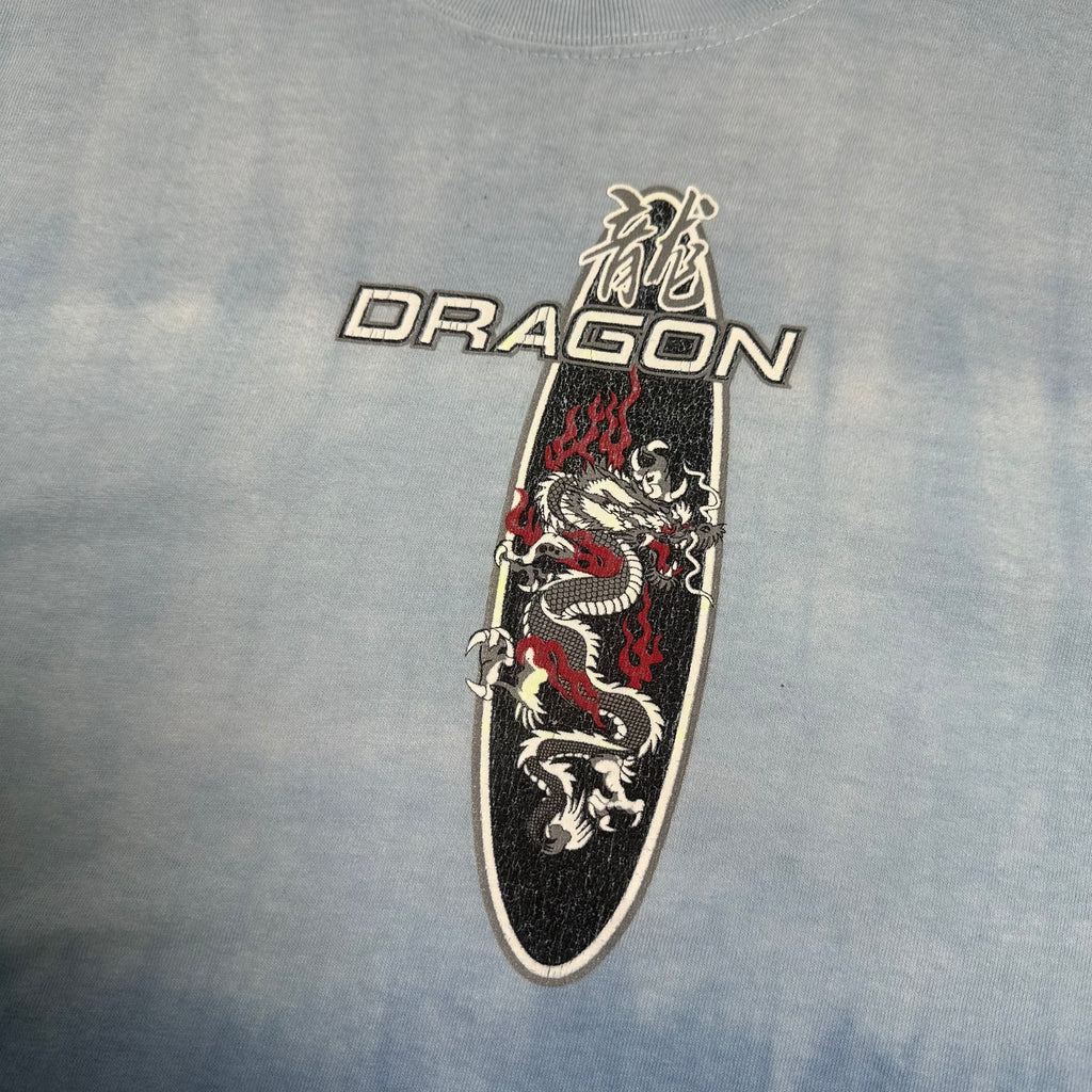 Vintage Dragon Tie Dye Tee Youth L