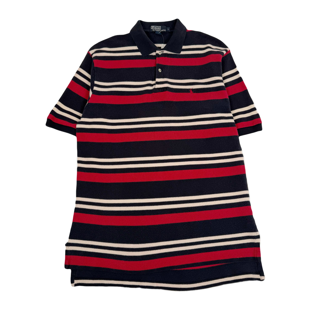 Vintage Polo Ralph Lauren Striped Polo Shirt L