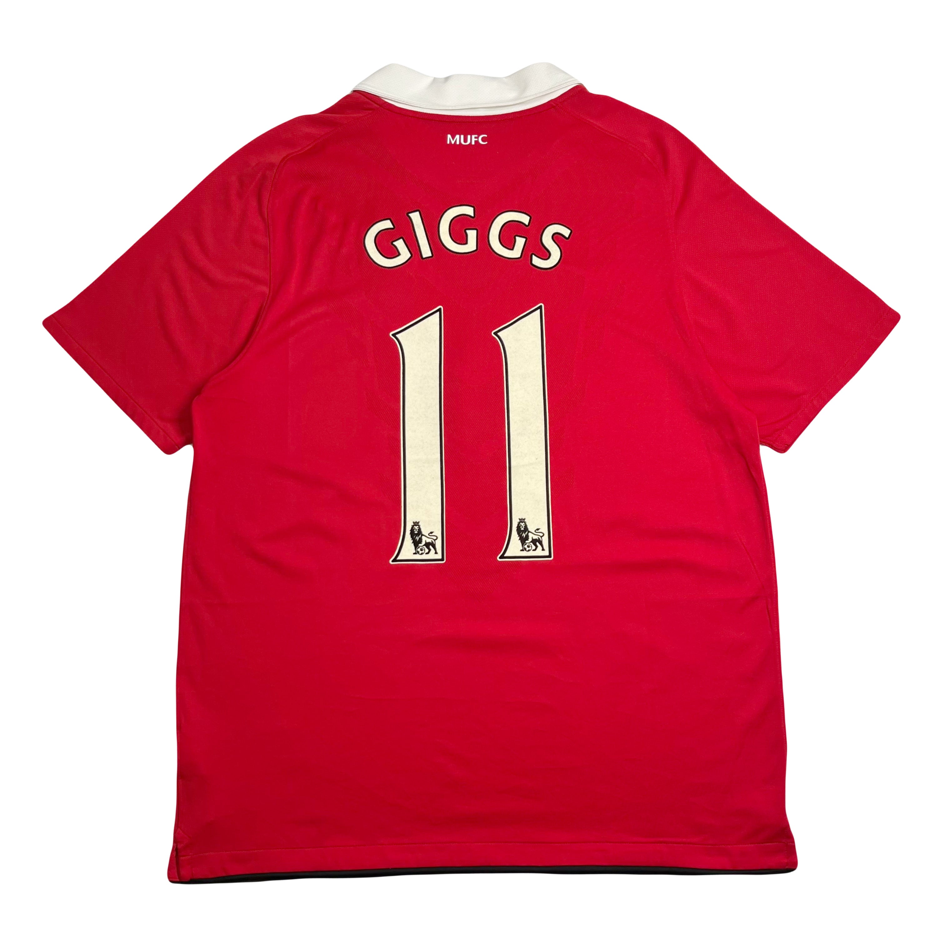 2010-11 Nike Manchester United Ryan Giggs Home Kit L