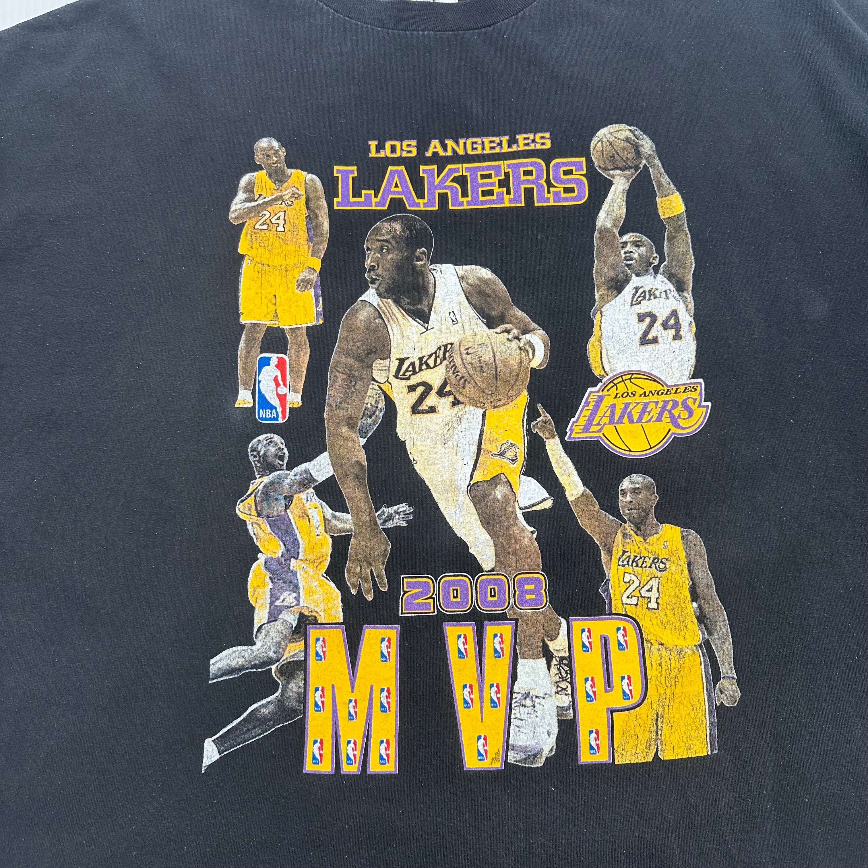 2008 Kobe Bryant MVP La Lakers NBA Tee 4XL