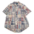 Vintage Polo Ralph Lauren Patchwork Short Sleeve Button Up XXL
