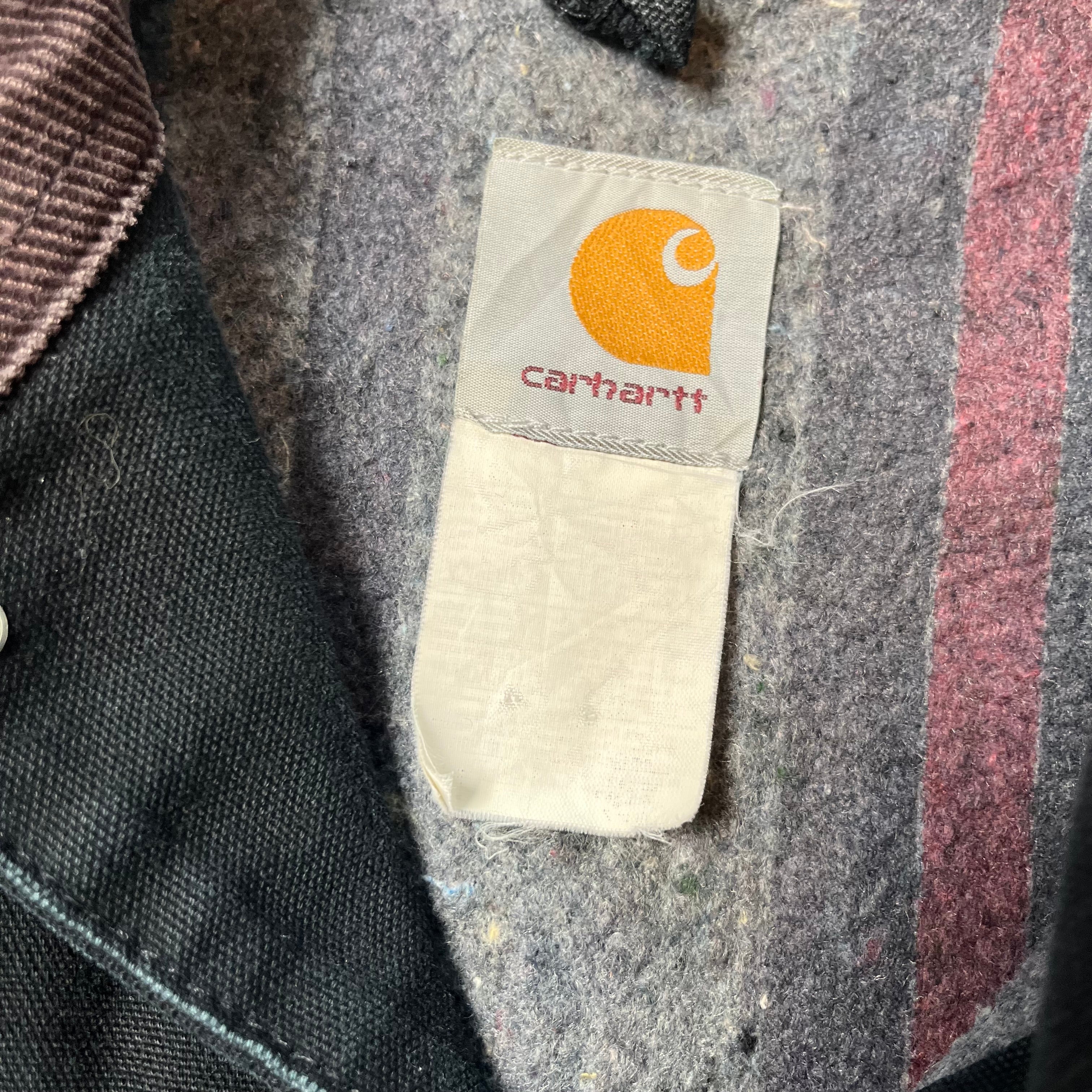 Vintage Carhartt Blanket Lined Suncor Chore Coat XL