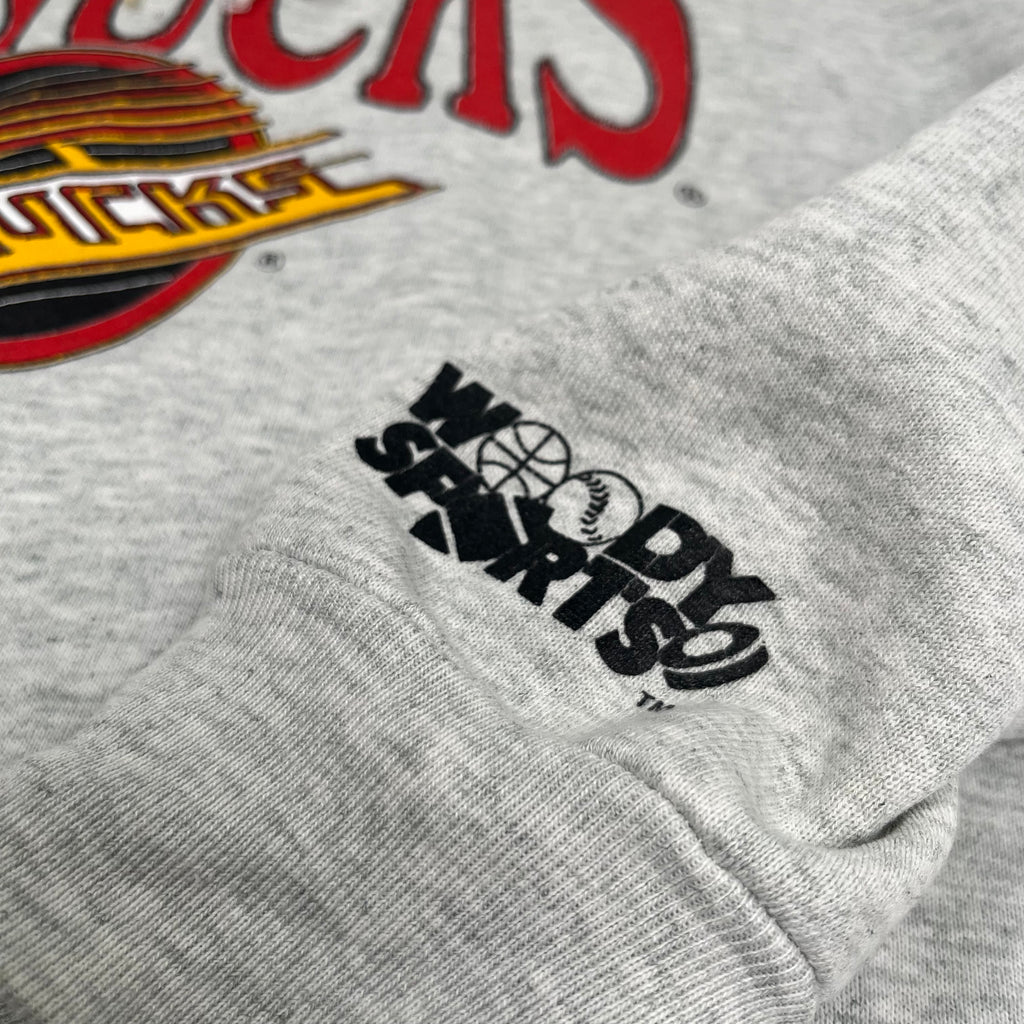 1993 Woody Sports Vancouver Canucks Hoodie XXL