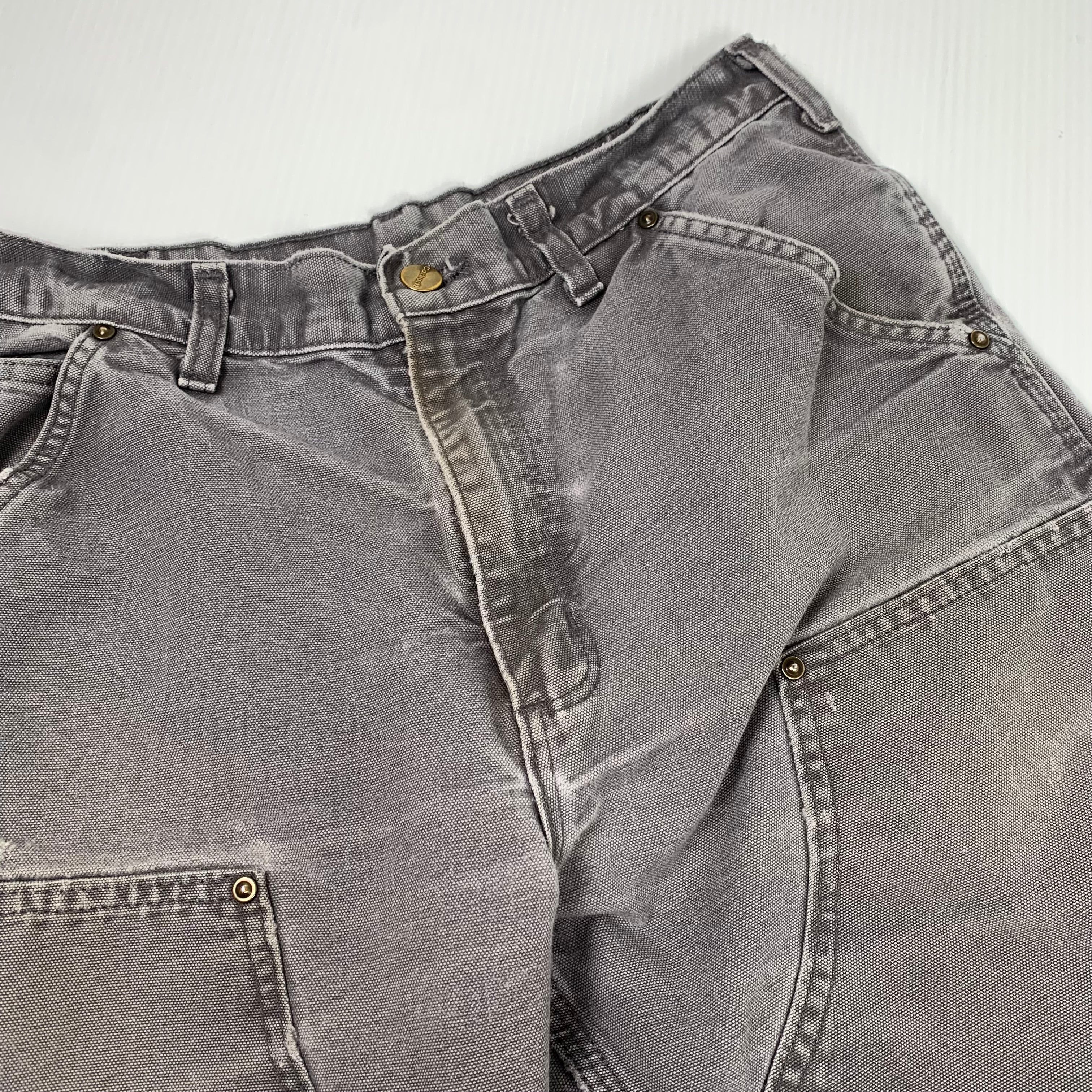 Vintage Carhartt Dungaree Faded Double Knee Denim 32