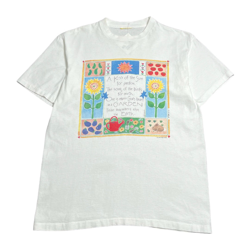 Vintage Kiss Of The Sun Garden Tee L