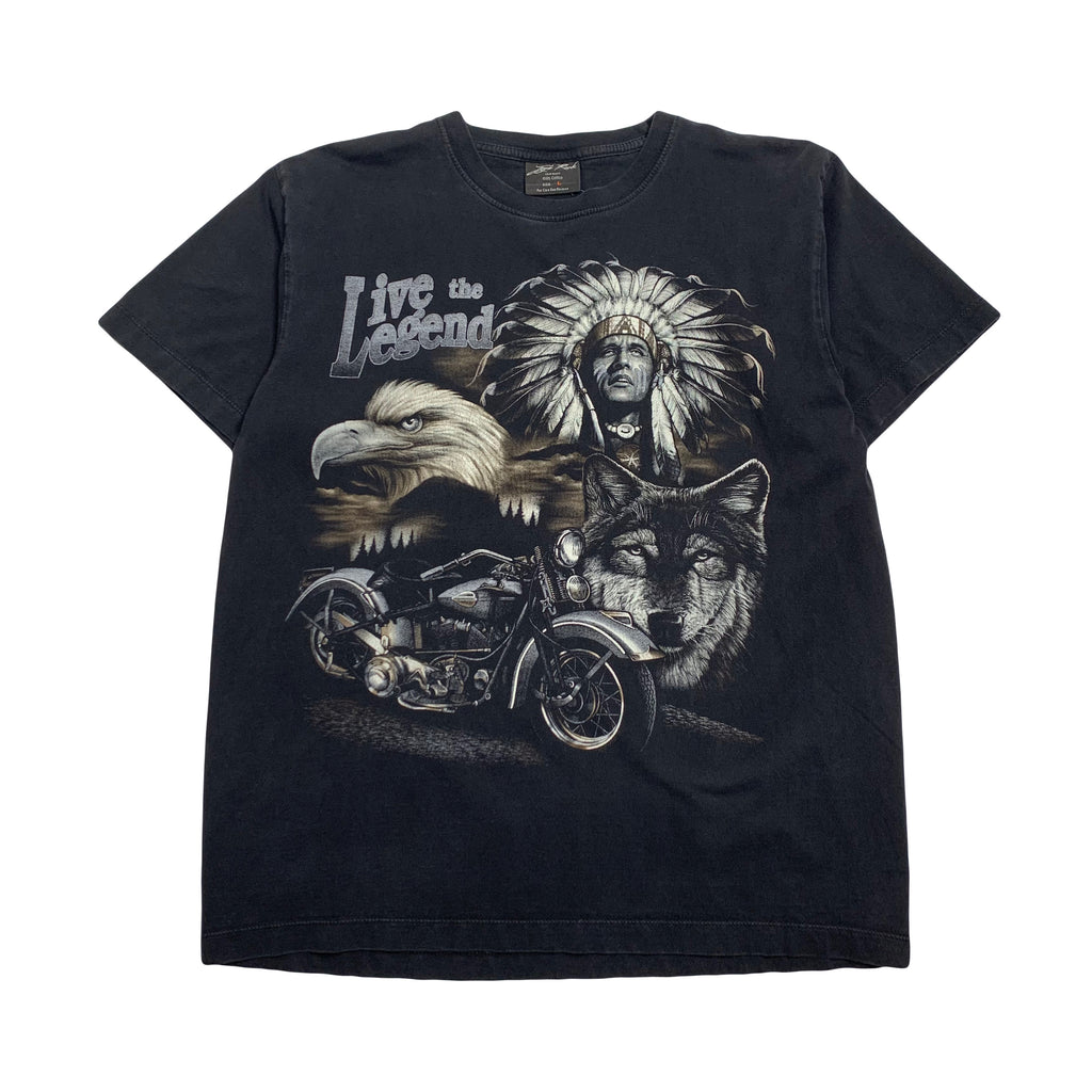 Live The Legend Motorcycle Tee L