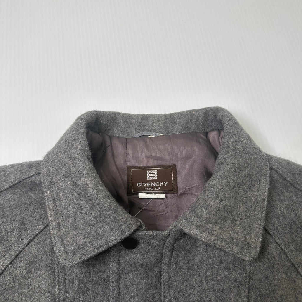 Vintage Givenchy Wool Blend Bomber Jacket L