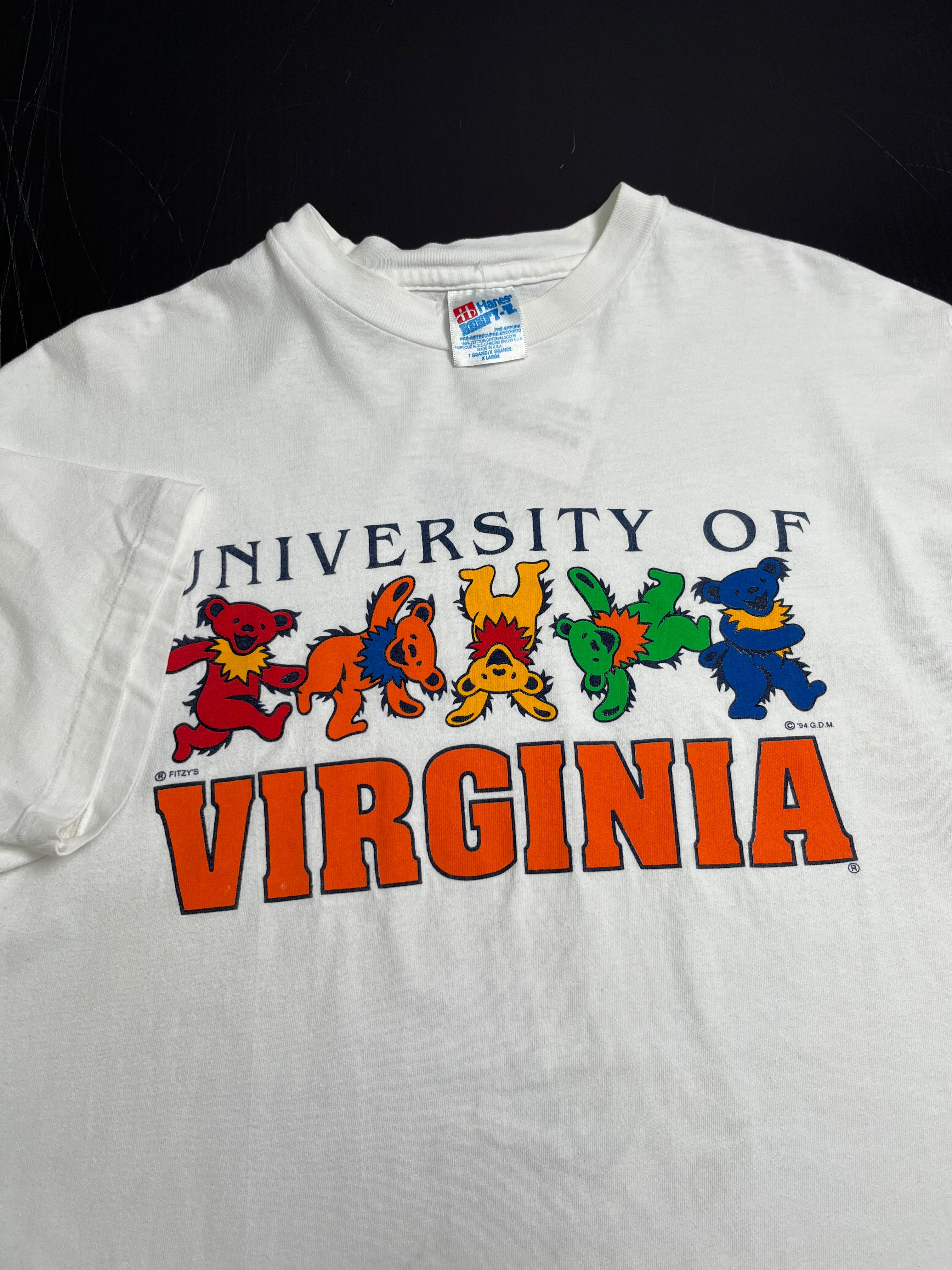1994 Grateful Dead University of Virginia Tee XL