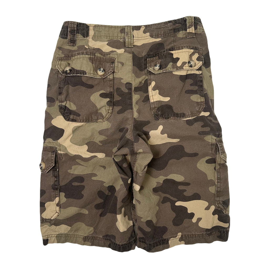 Y2K G:21 Camouflage Ripstop Cargo Shorts 30