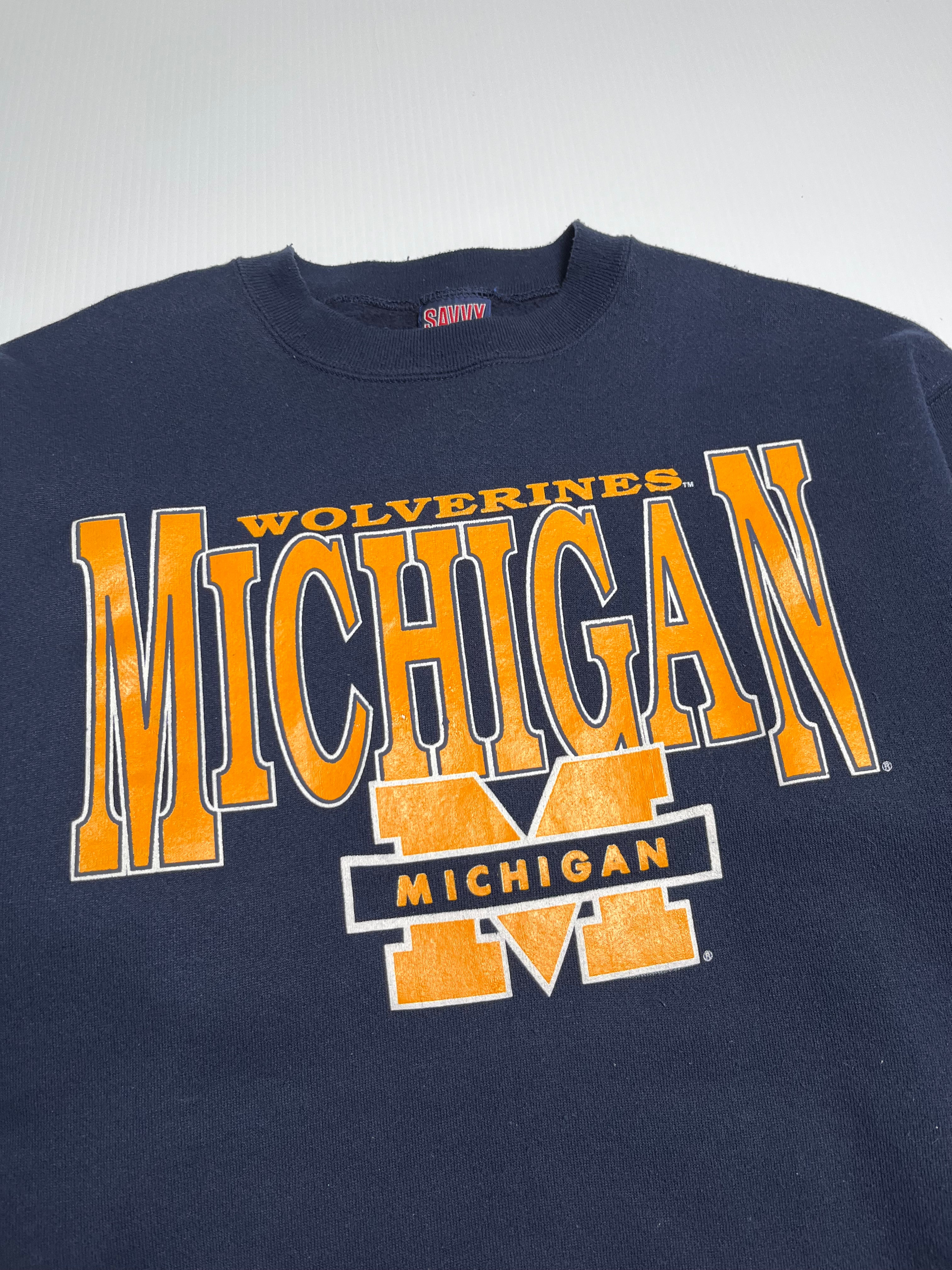 Vintage Michigan Wolverines Crewneck L