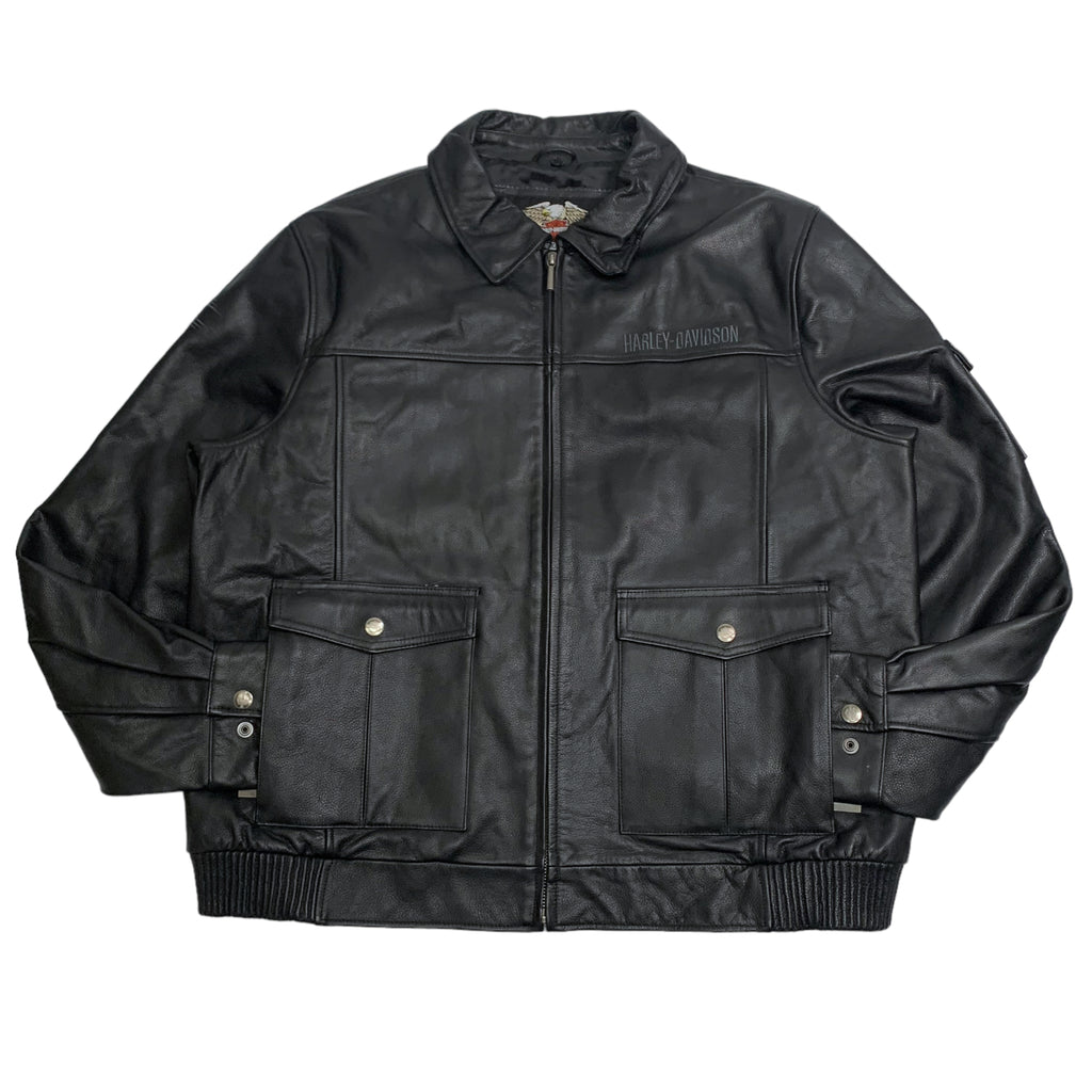 Vintage Harley Davidson Leather Jacket XXL