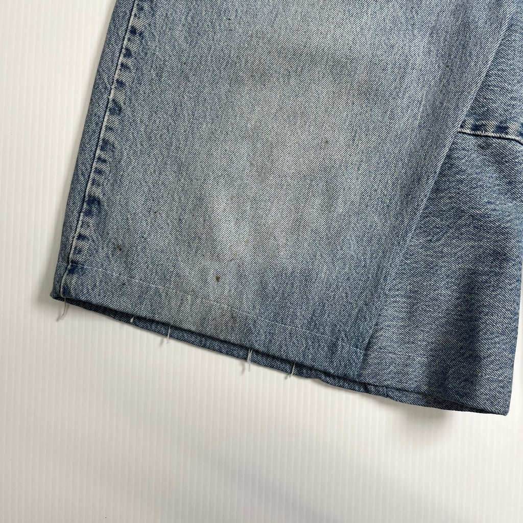 Vintage Levi's Custom Rework Baggy Denim Shorts 34