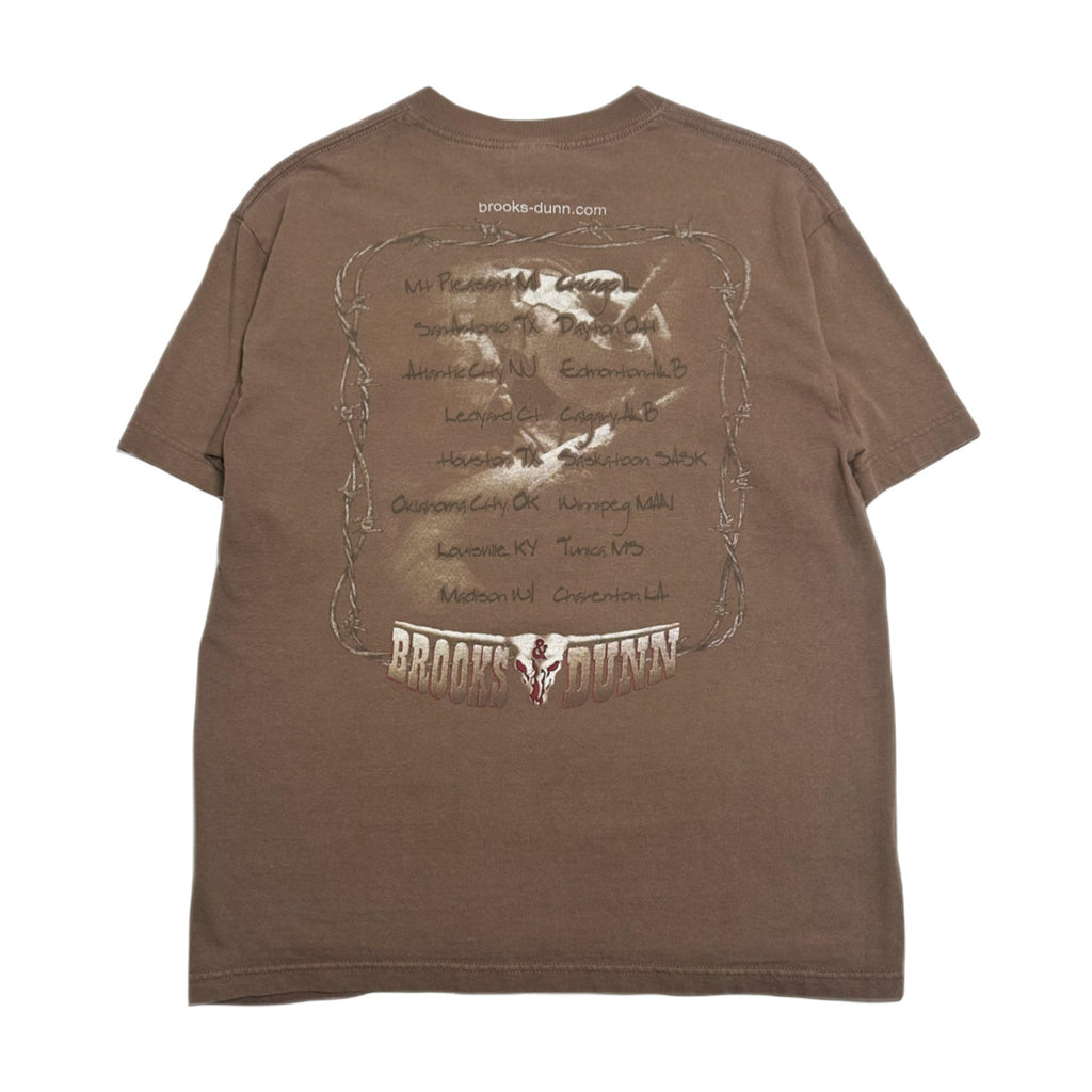2000 Brooks & Dunn Tailgate Tour Tee M