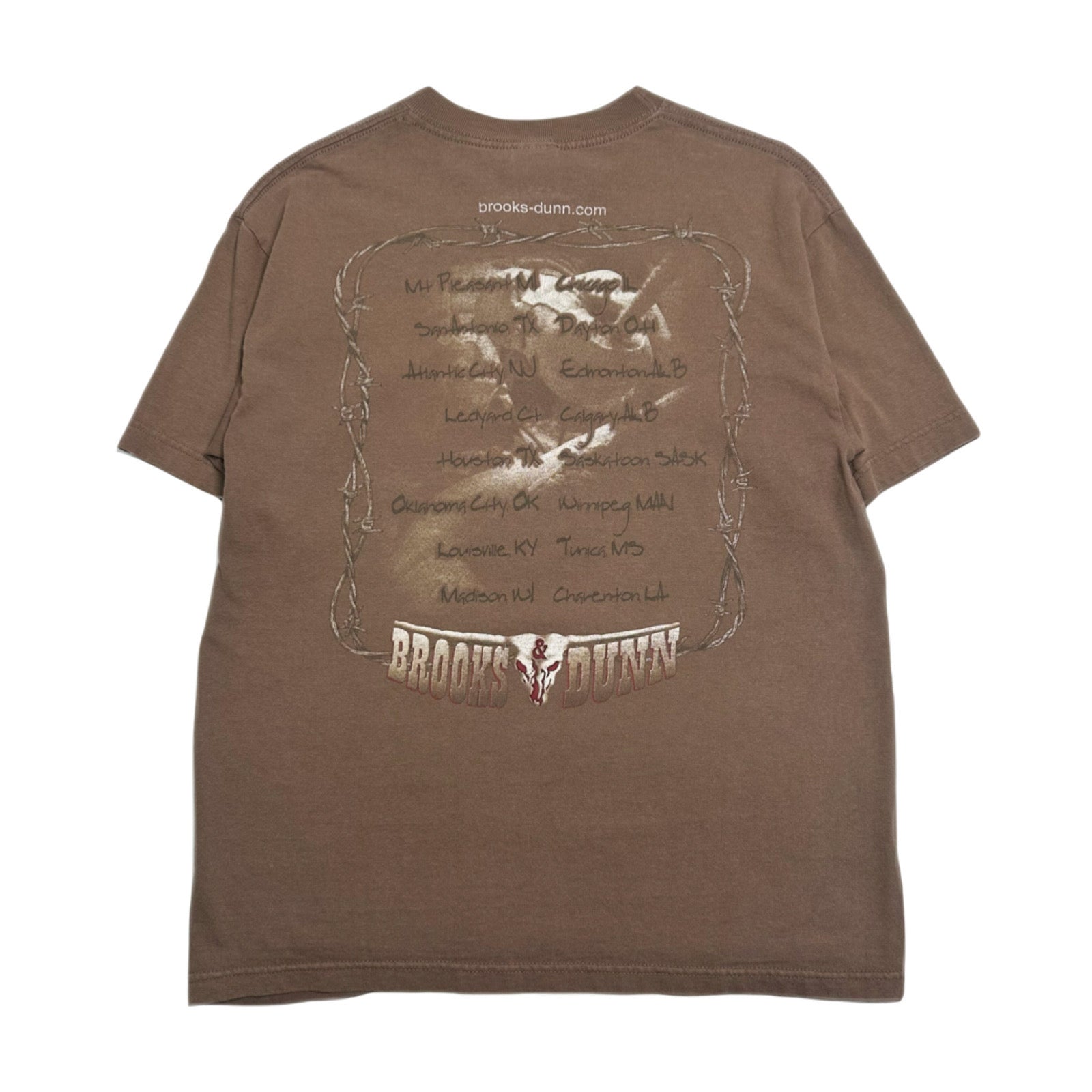 2000 Brooks & Dunn Tailgate Tour Tee M