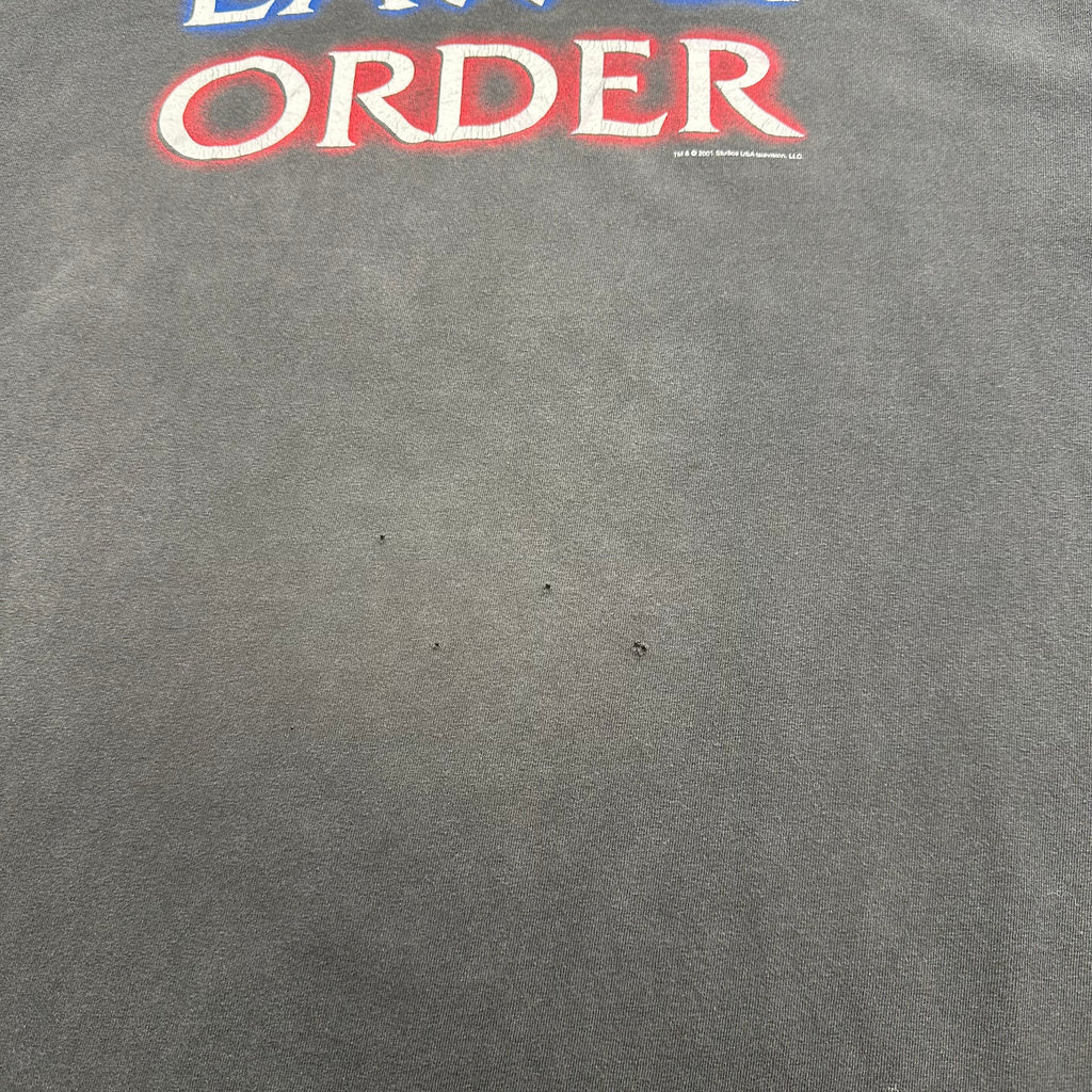 2001 NBC Law & Order TV Graphic Tee XL