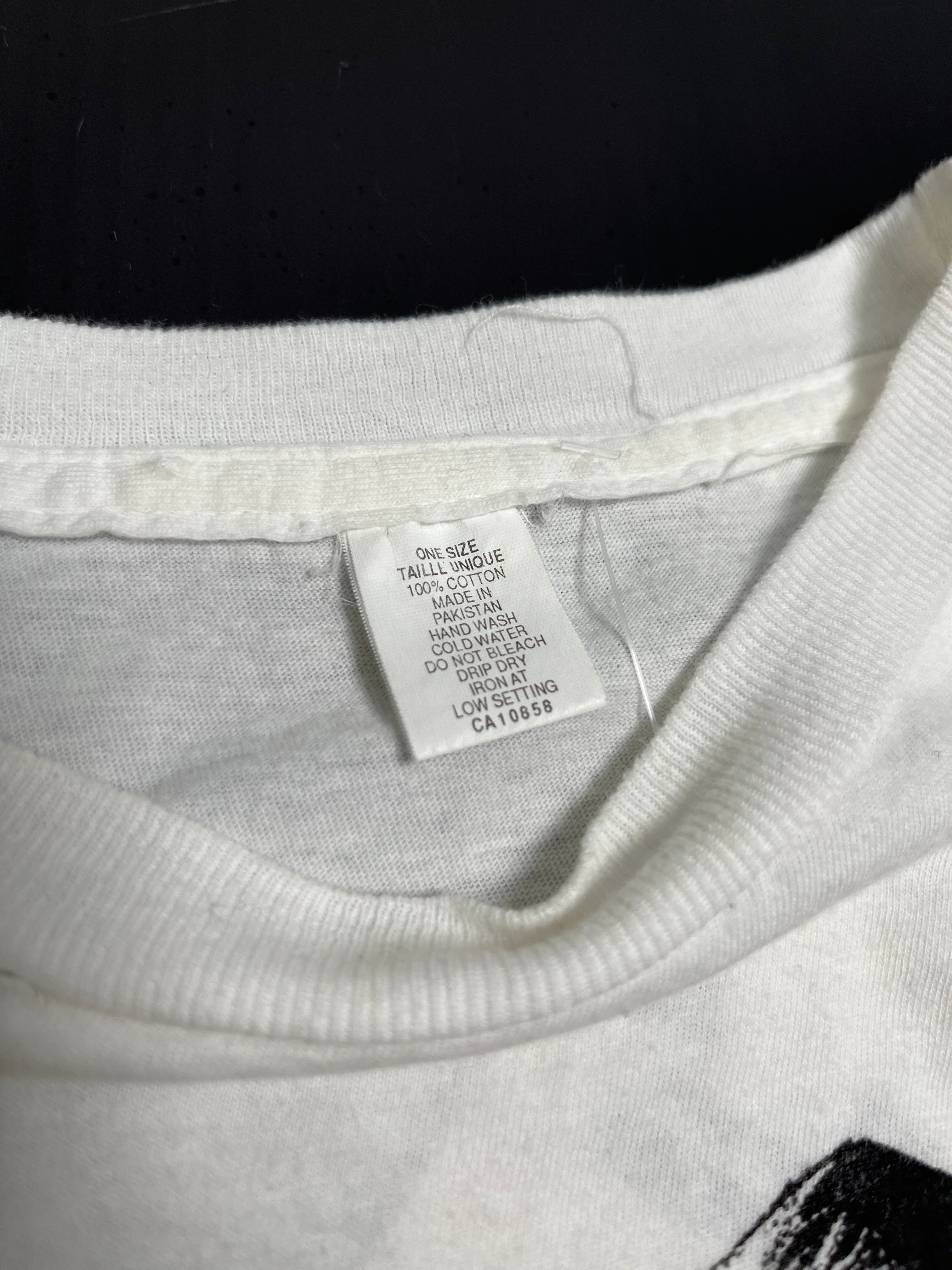Vintage White Tiger Graphic Tee XL
