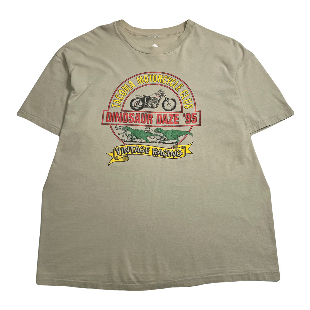 1995 Dinosaur Daze Tacoma Motorcyle Club Tee XL