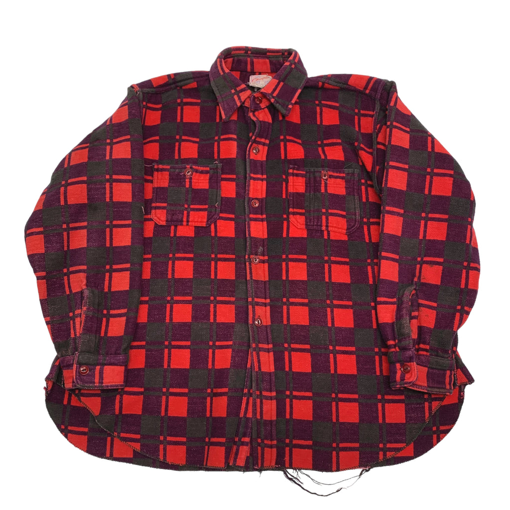 Vintage Champion Heavy Flannel L