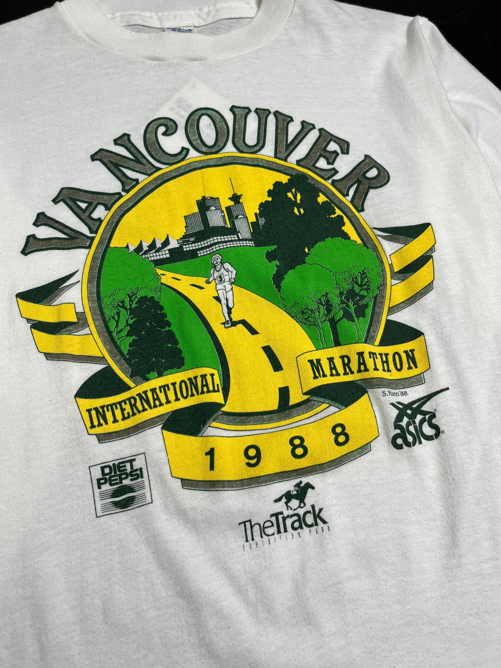 1988 Vancouver International Marathon LS Shirt M