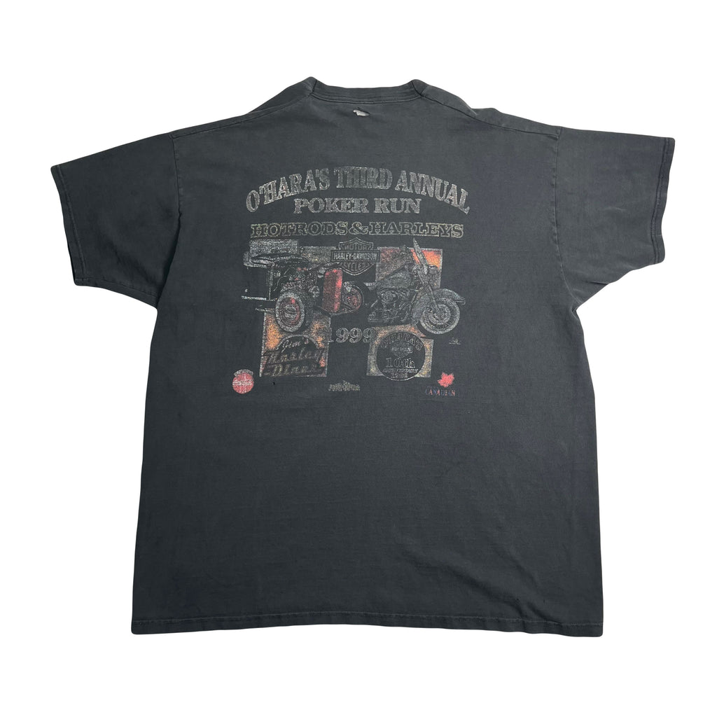 1999 Hot Rods & Harleys Faded Graphic Tee XXL