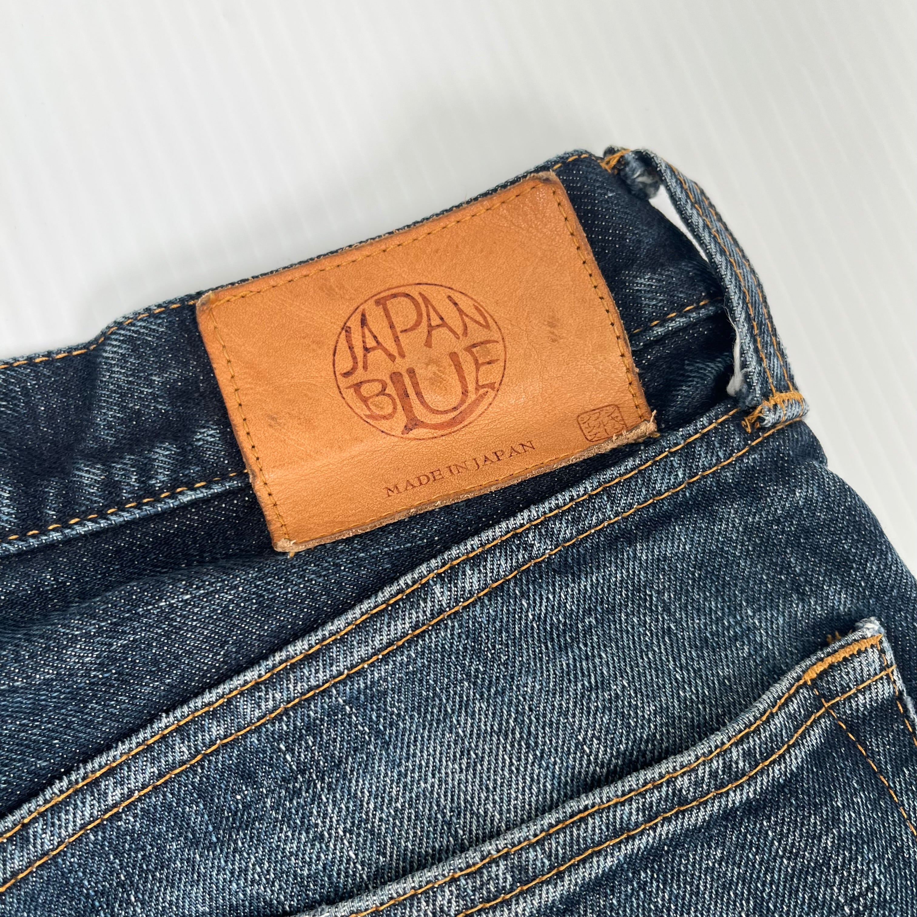 Japan Blue Selvedge Medium Wash Denim 31