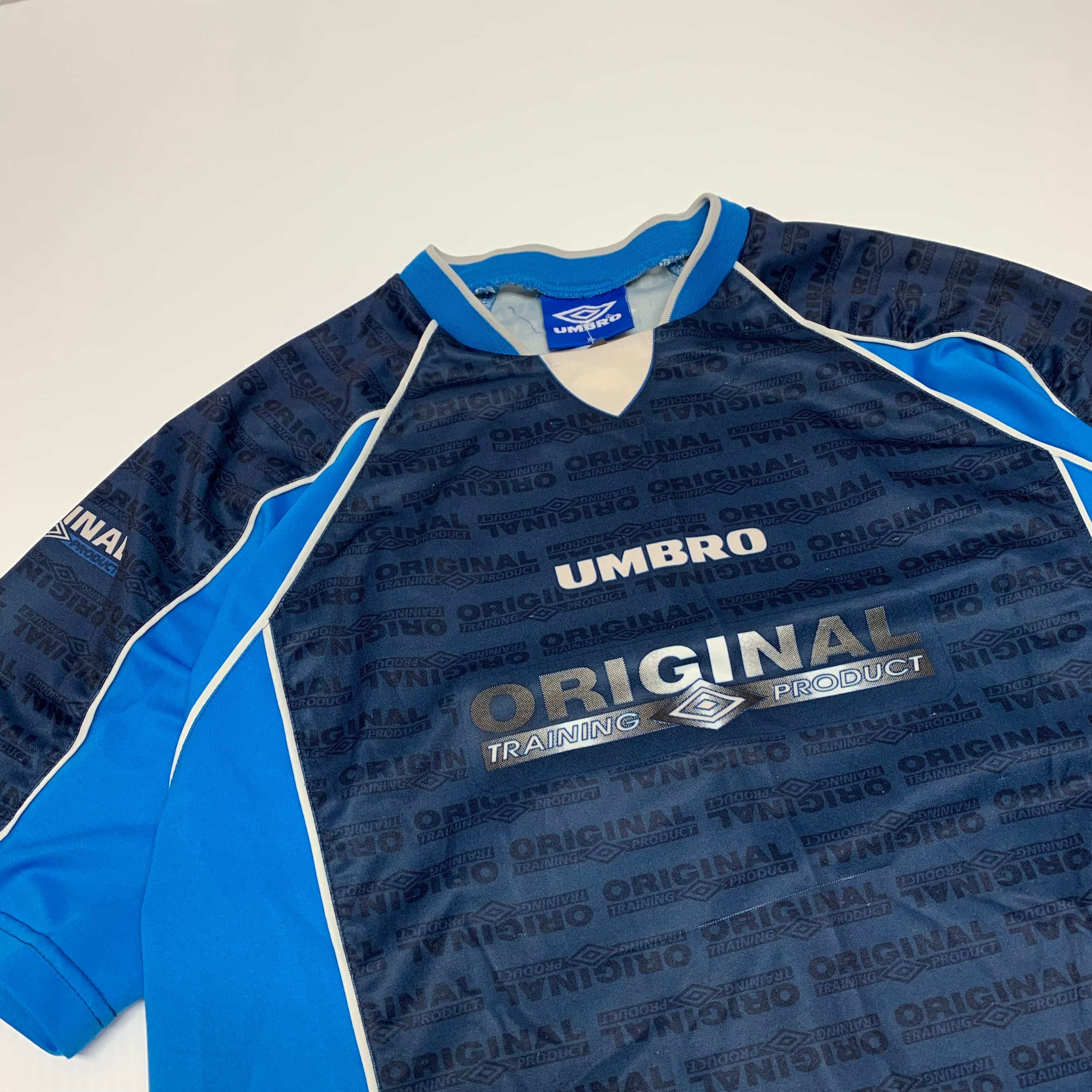 Blue Umbro Original Training Jersey XL