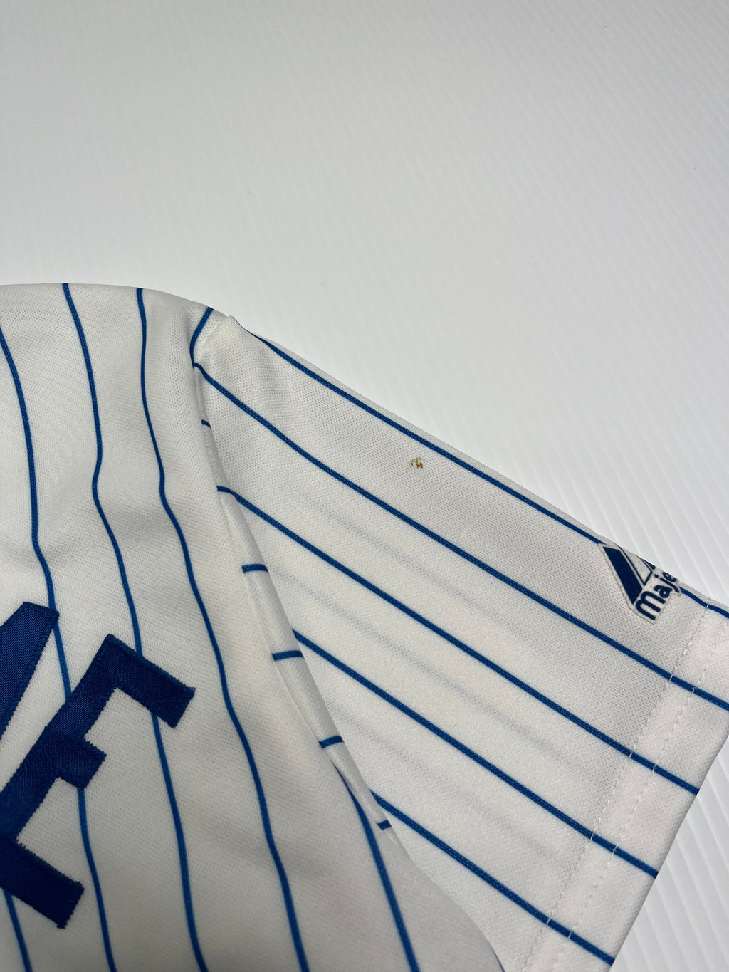 Chicago Cubs Fukudome #1 Striped Baseball Jersey M