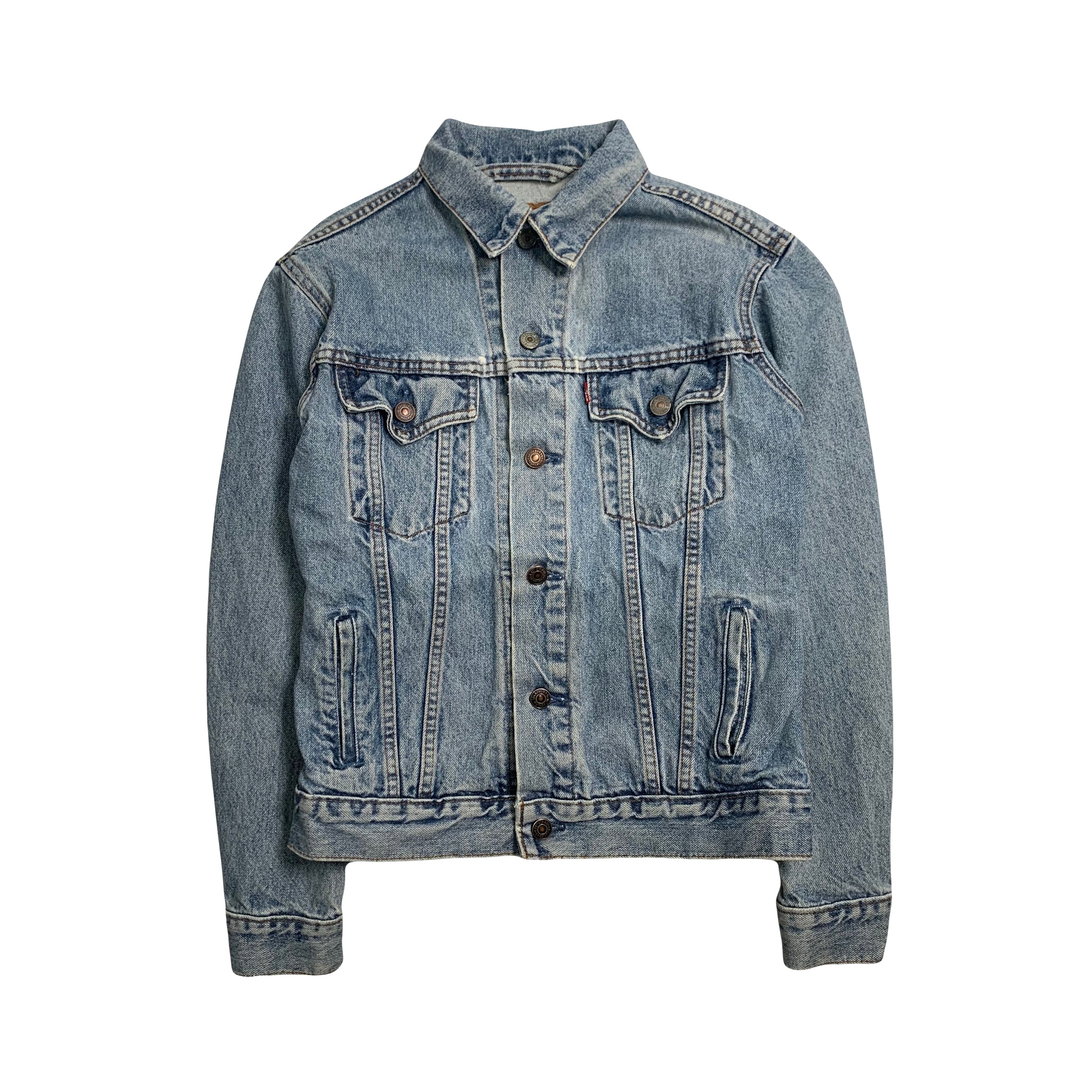 Vintage Light Wash Levi's Denim Jacket Women's XL